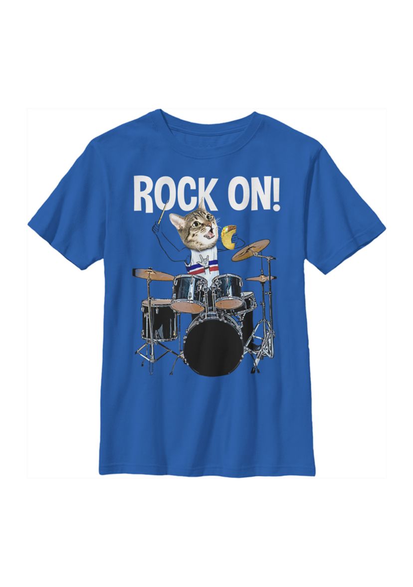 Boys 4-7 Rockin Cat T-Shirt