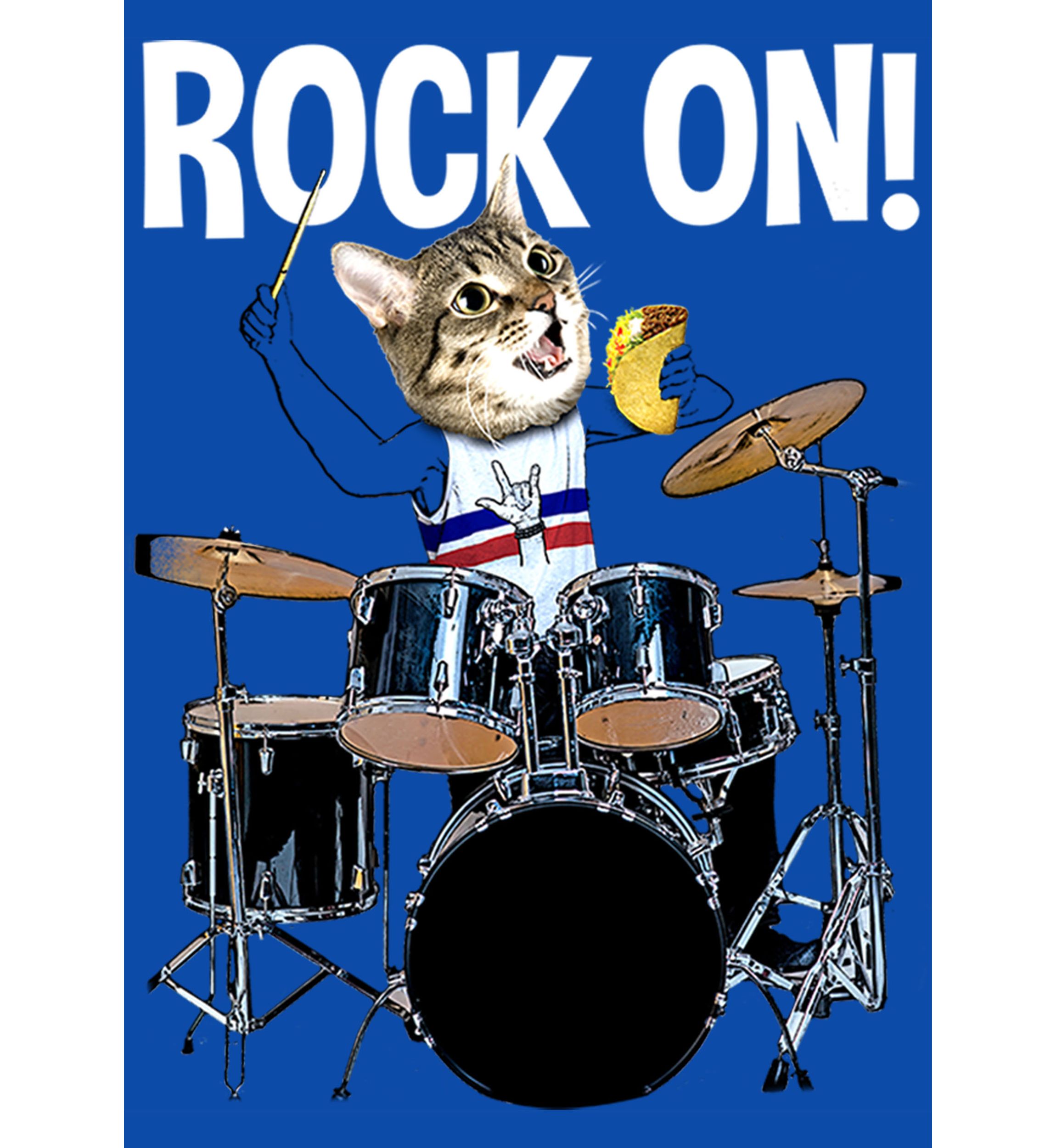 Boys 4-7 Rockin Cat T-Shirt