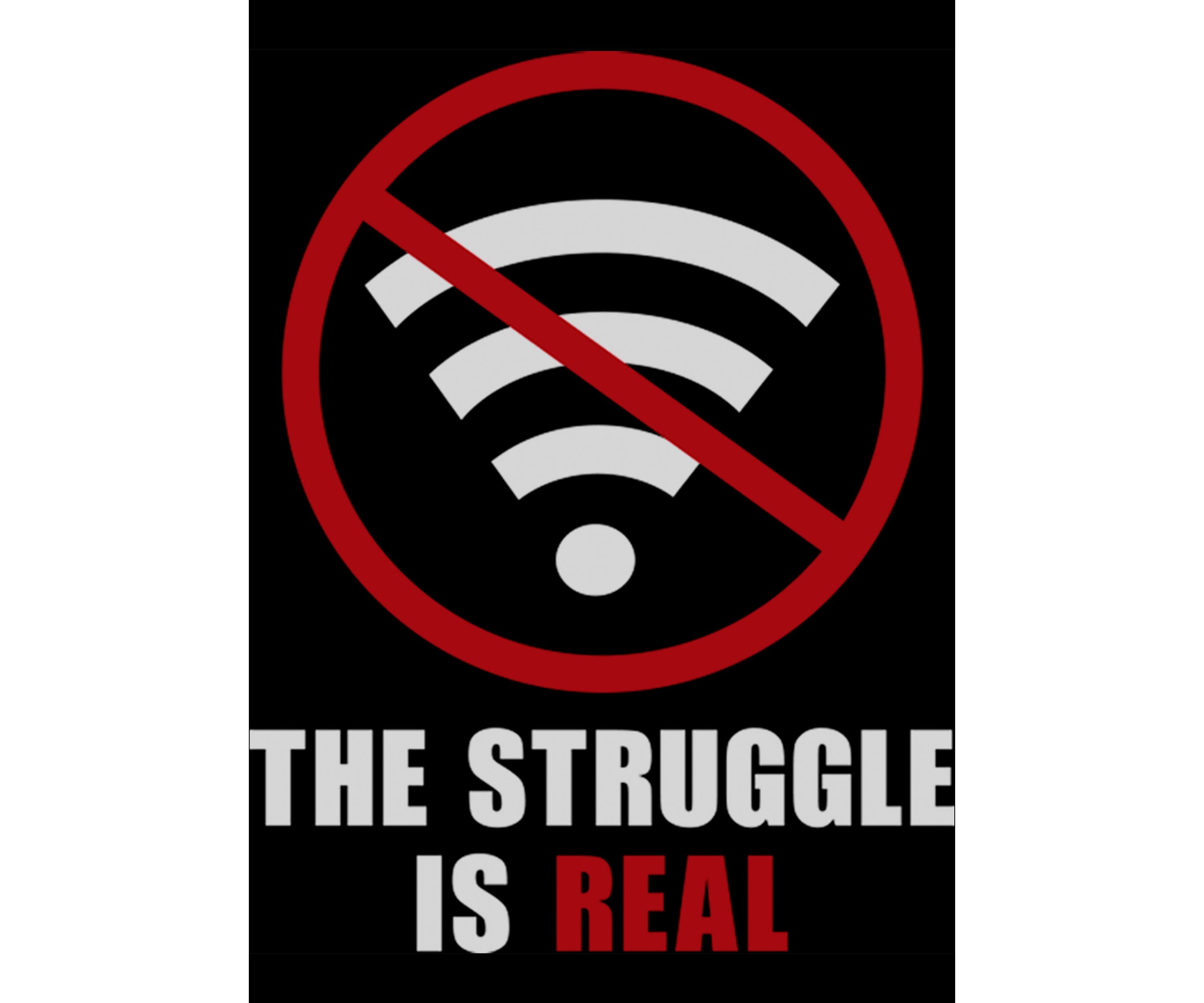 Boys 4-7 Wifi Struggles T-Shirt
