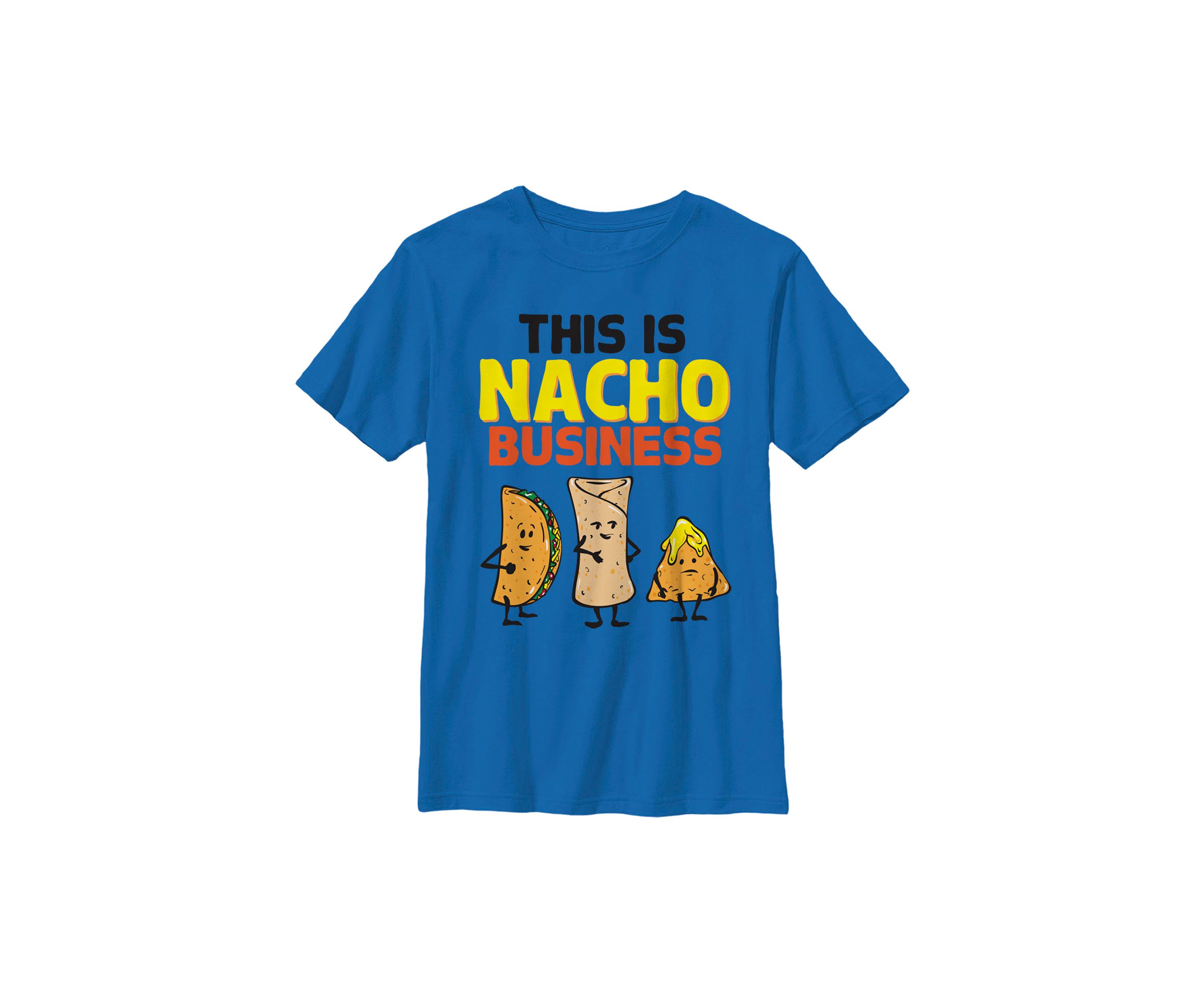 Boys 4-7 Nacho Business T-Shirt