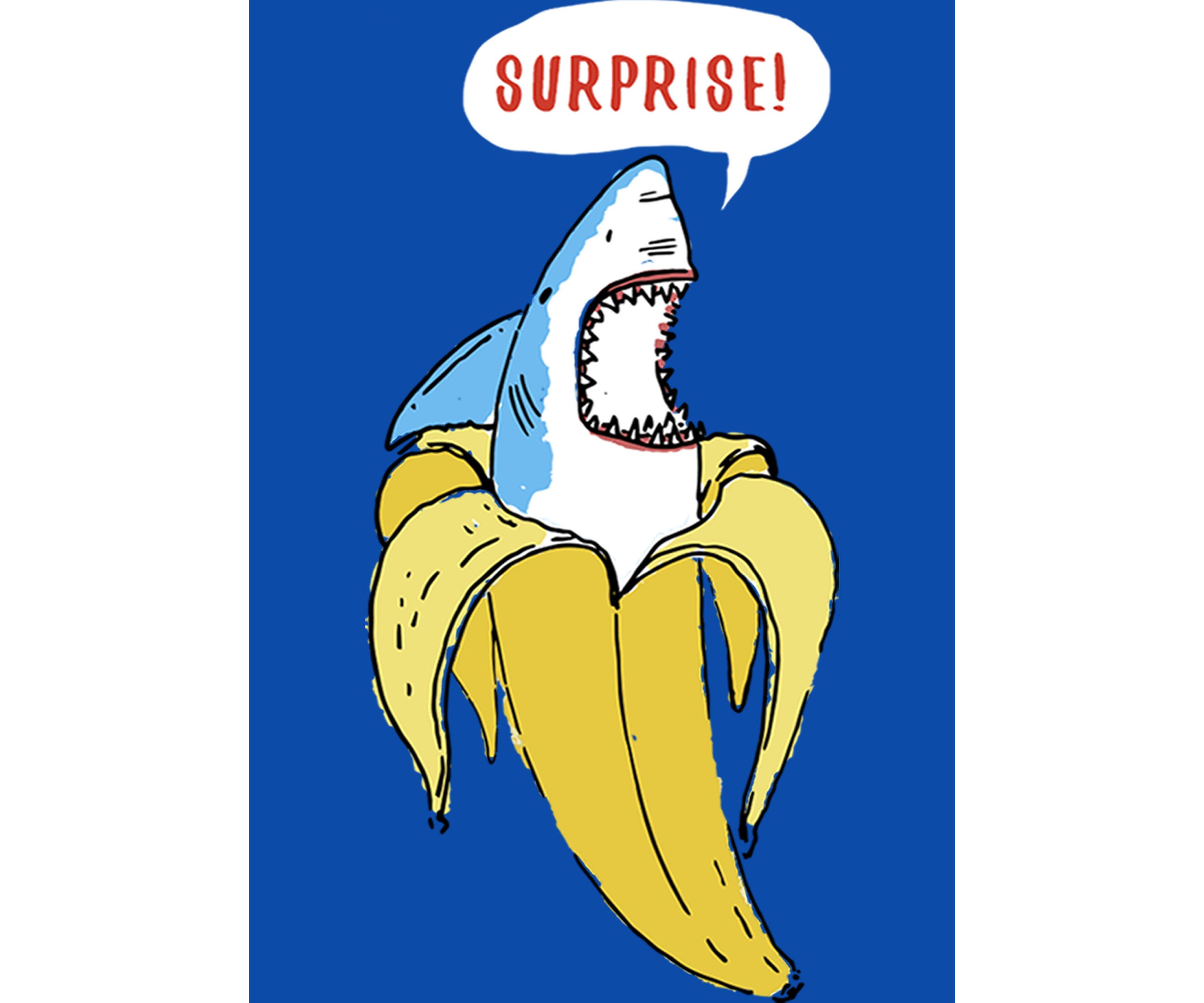 Boys 4-7 Surprise Shark T-Shirt
