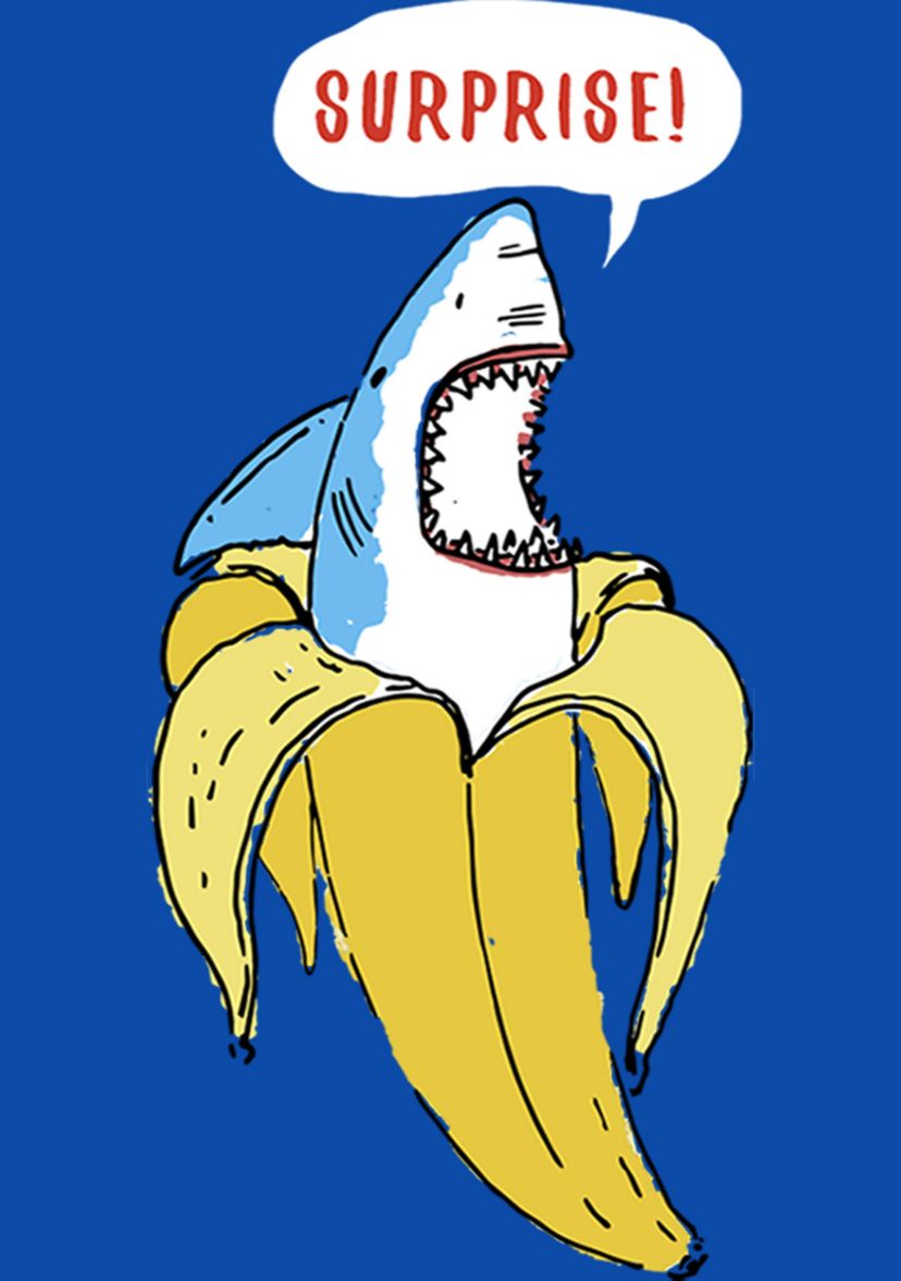 Boys 4-7 Surprise Shark T-Shirt