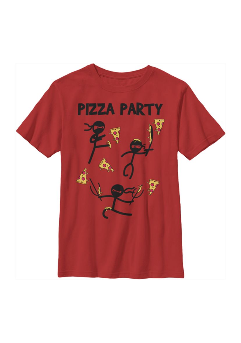 Boys 4-7 Pizza Party T-Shirt