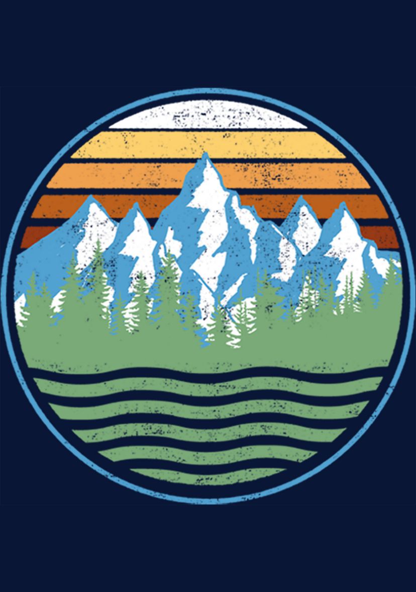 Boys 4-7 MOUNTAIN BRIGHTS T-Shirt