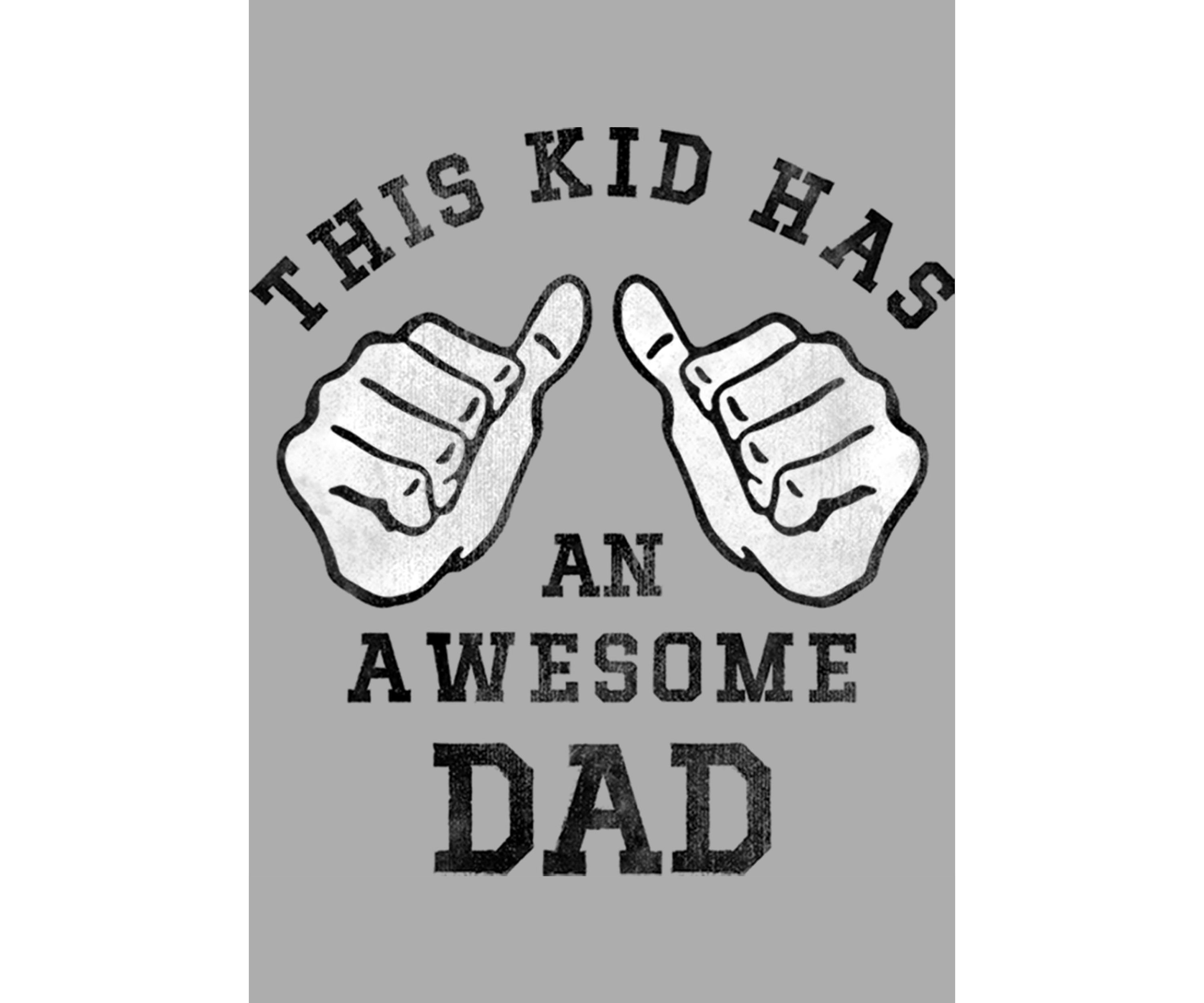 Boys 4-7 AN AWESOME DAD T-Shirt