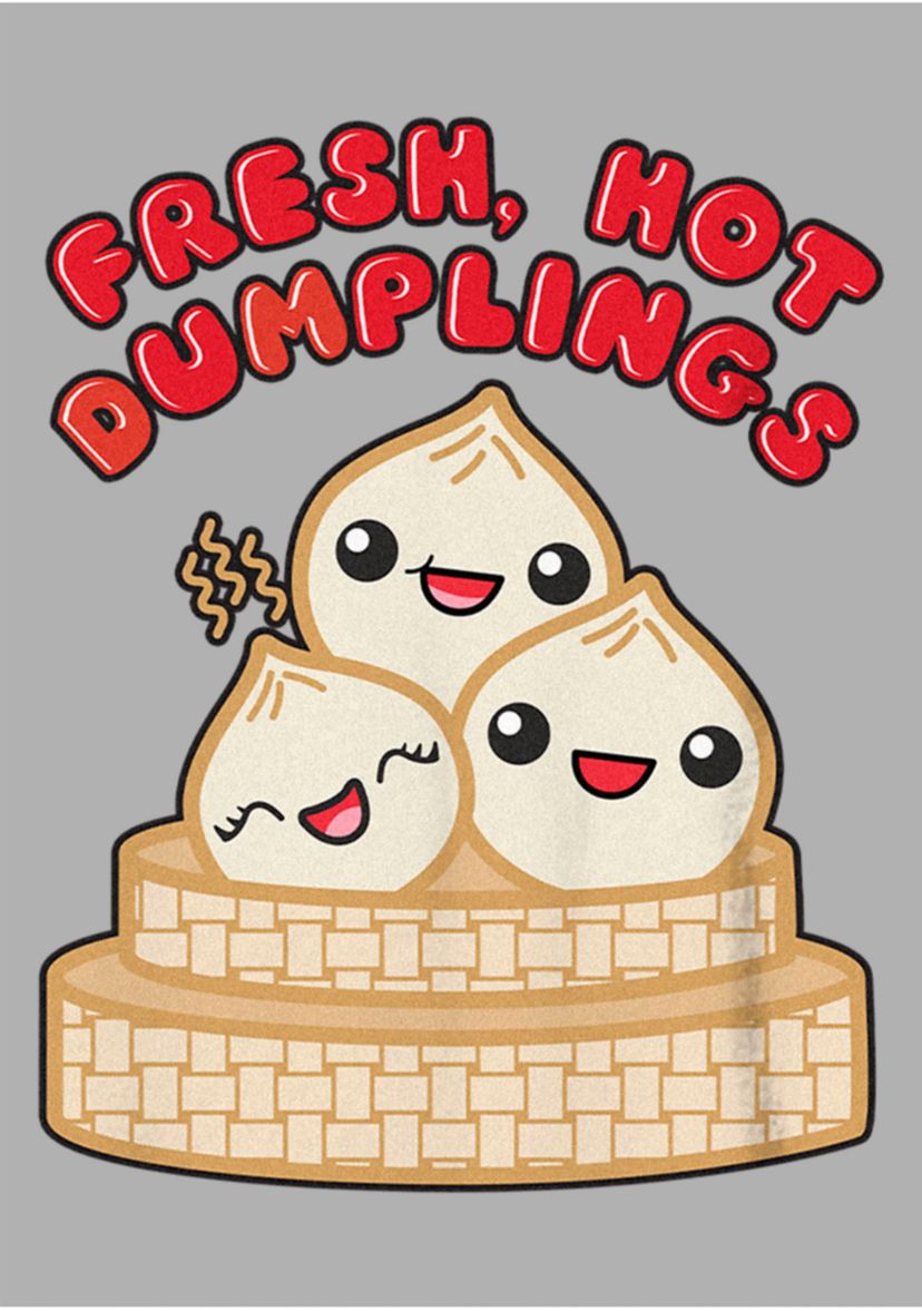 Dumpling Basket Graphic Top