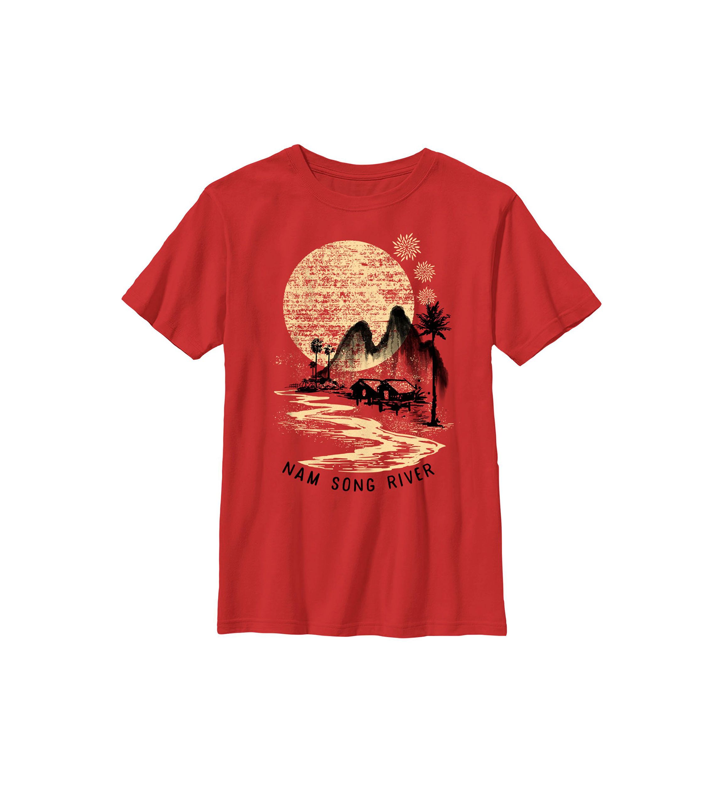Song_River Graphic Top