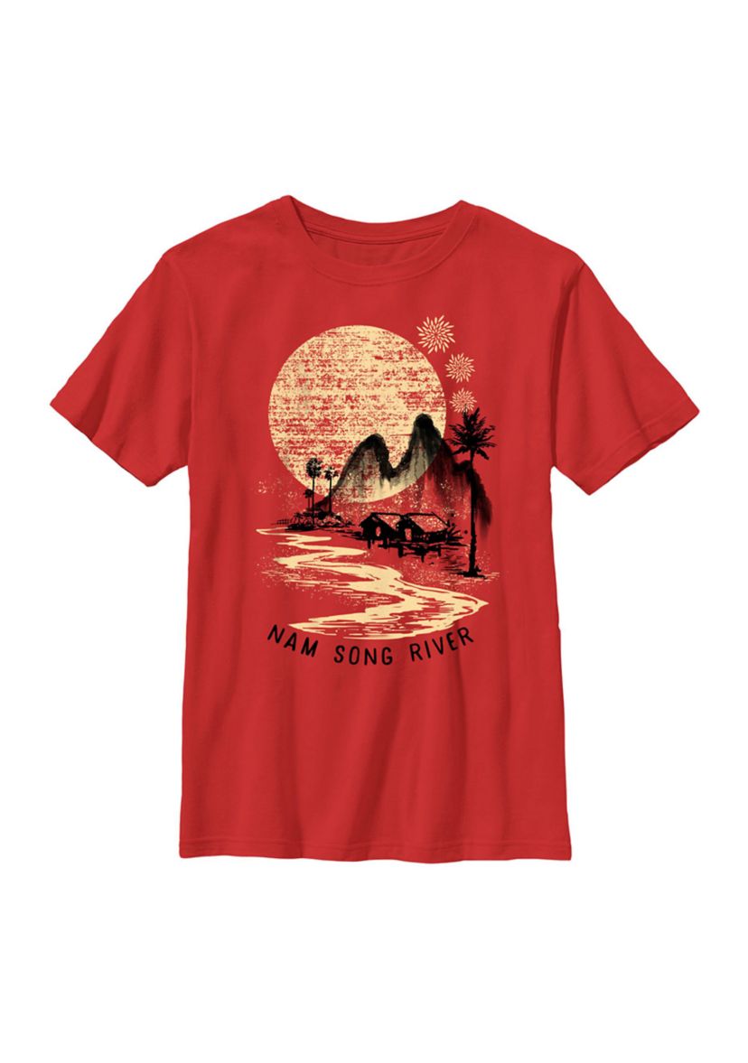 Song_River Graphic Top