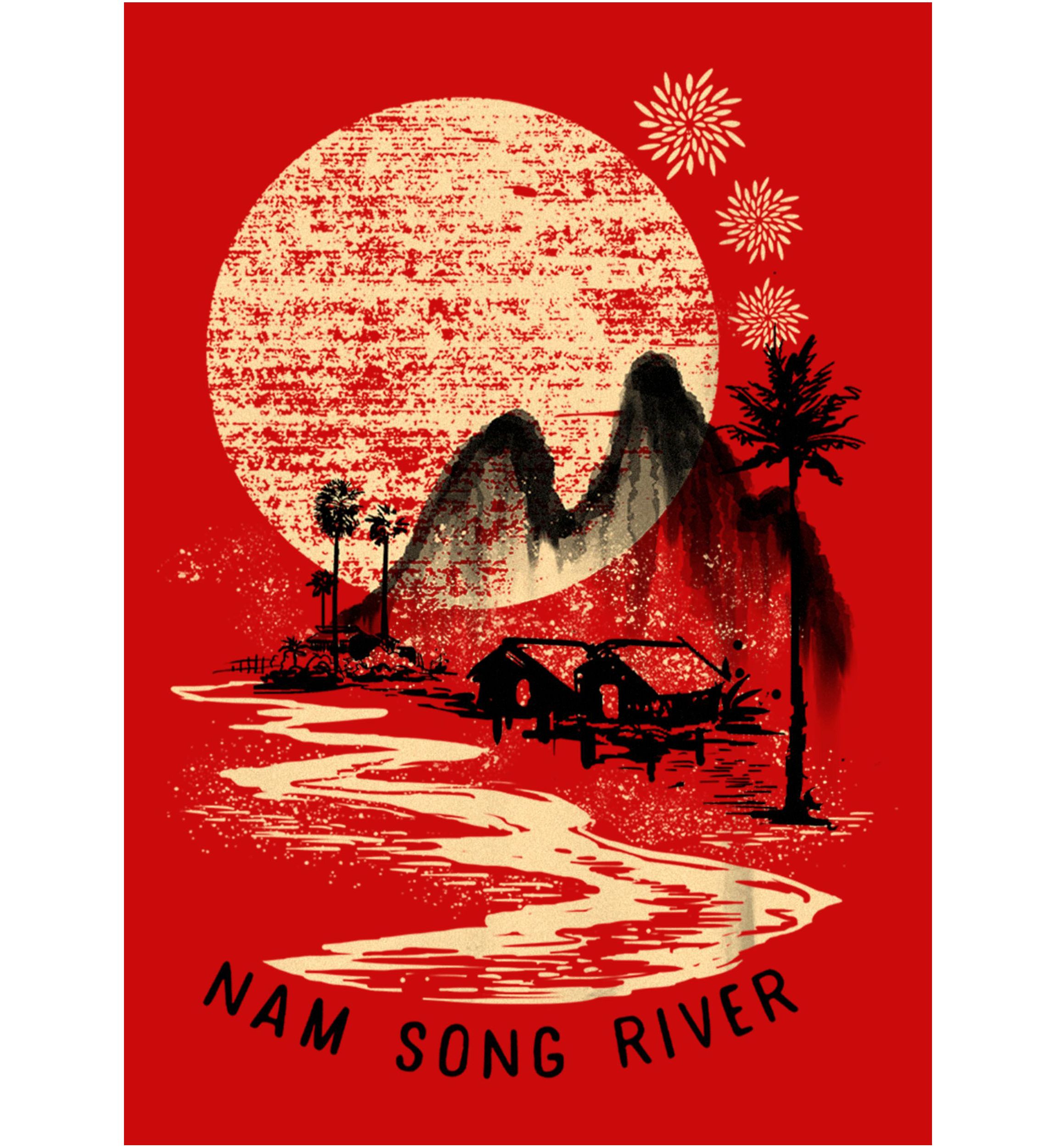 Song_River Graphic Top