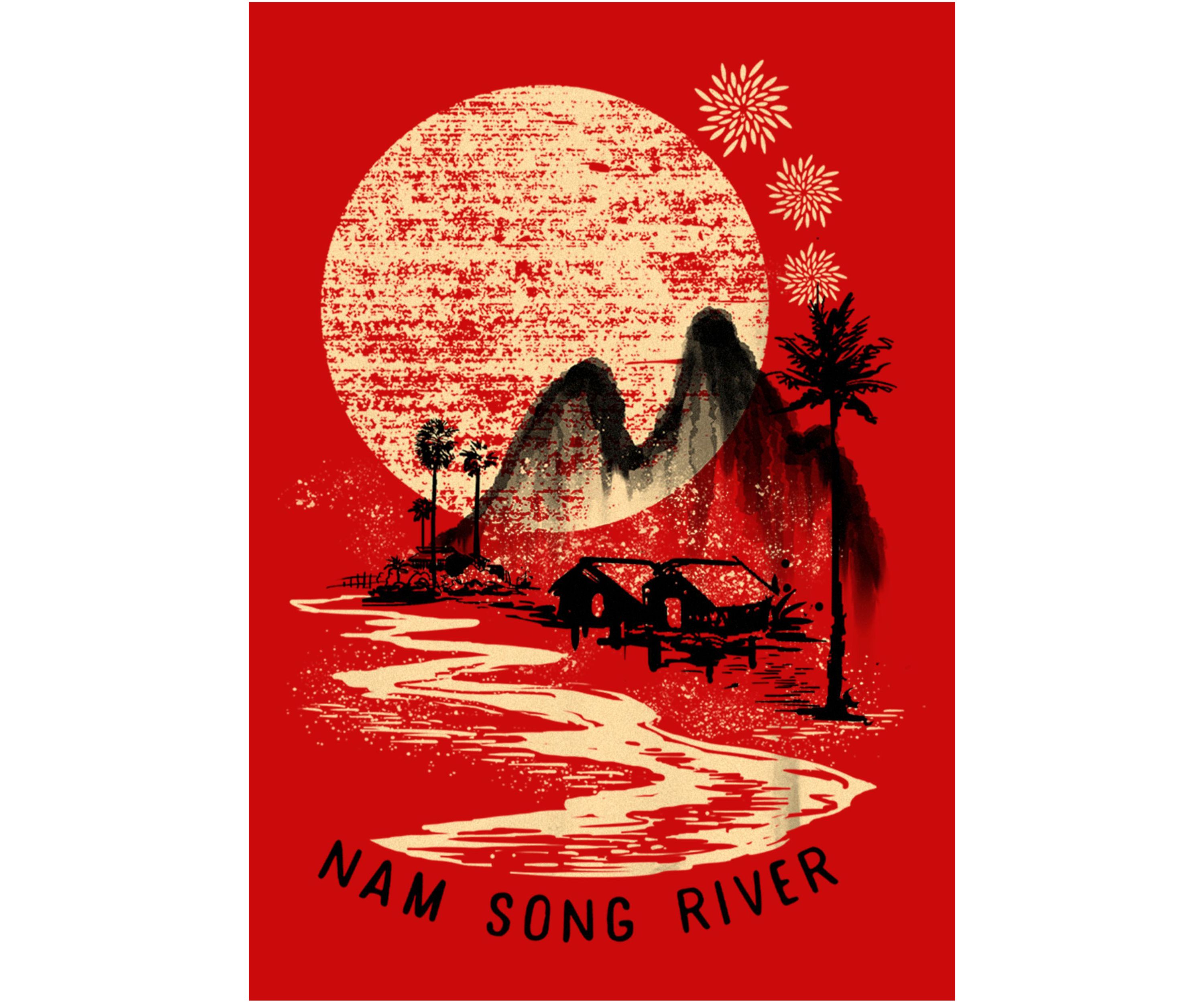 Song_River Graphic Top