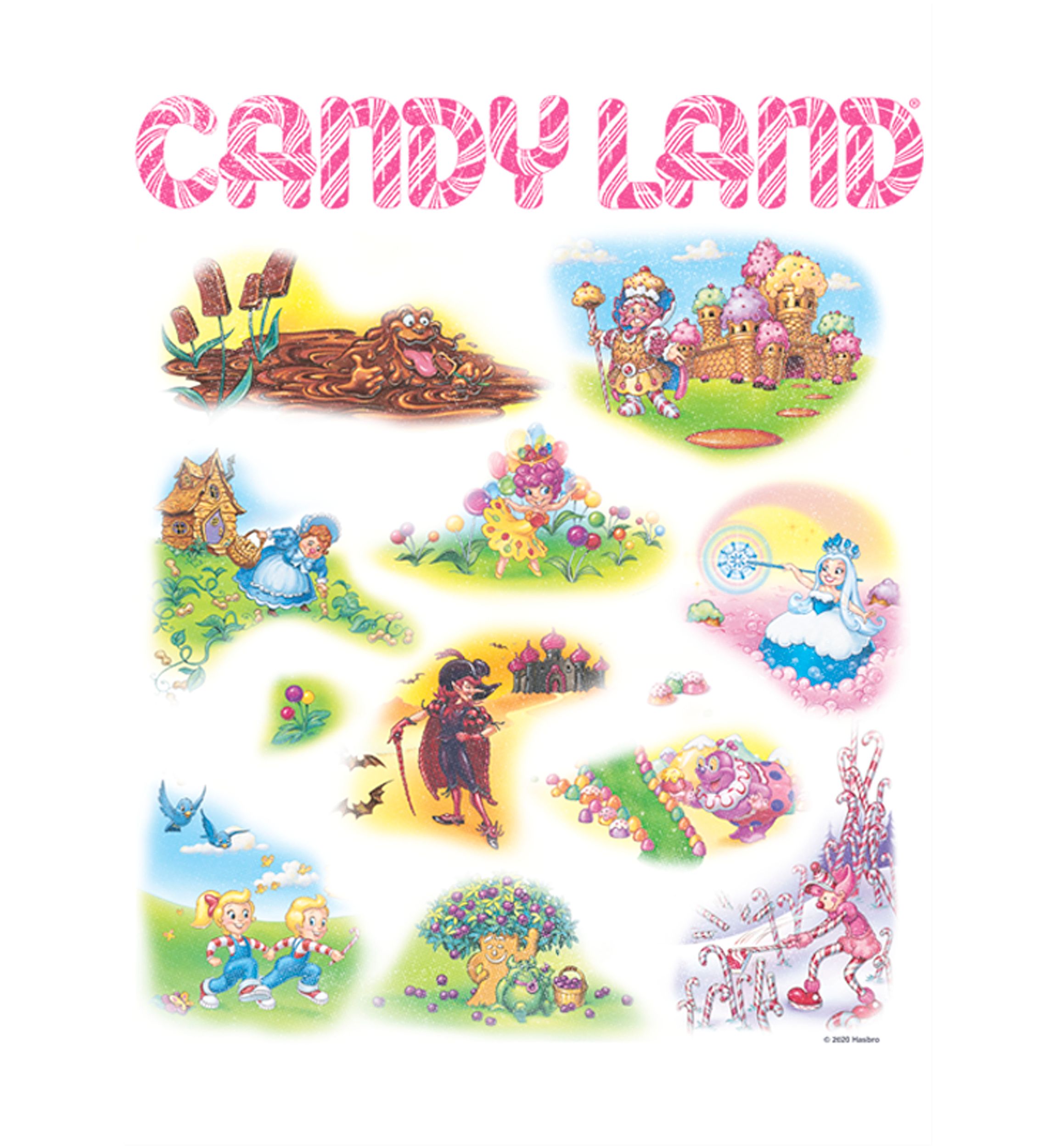 Boys 4-7  Candyland Locale Graphic T-Shirt