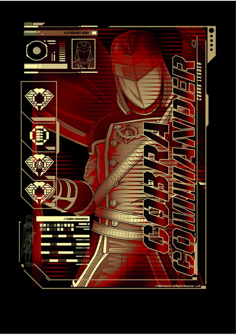 Boys 4-7  Cobra Commander Graphic T-Shirt