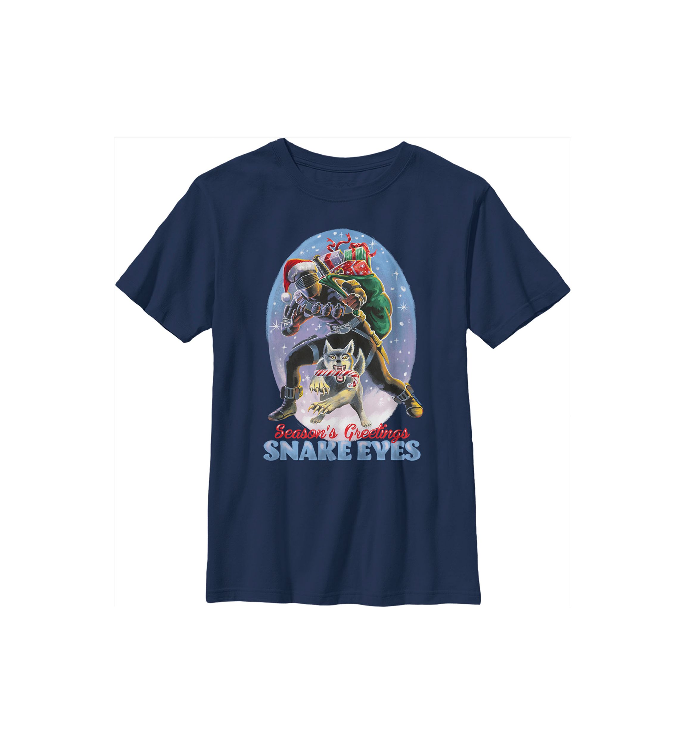 Boys 4-7 Snake Eyes Christmas Top