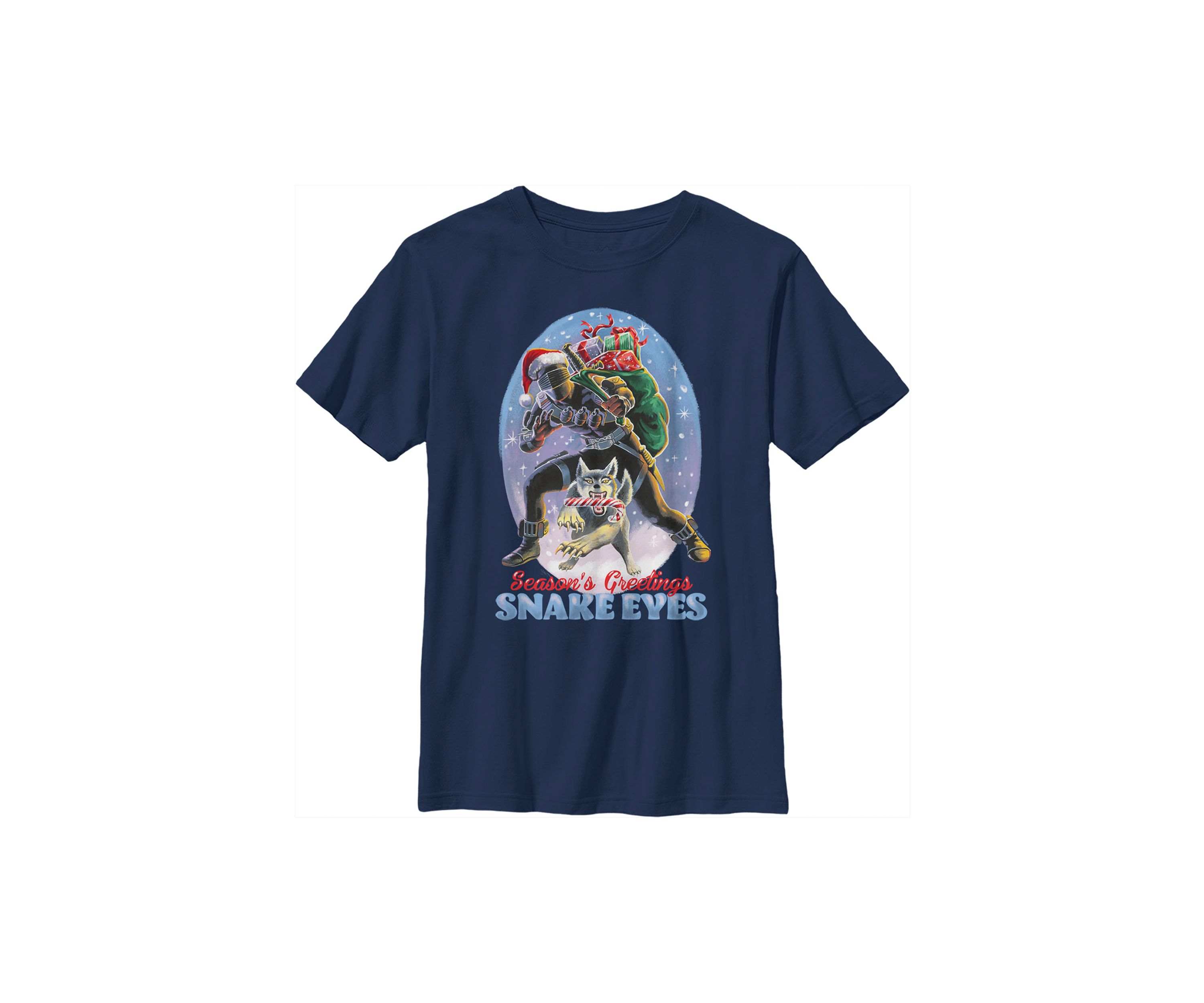 Boys 4-7 Snake Eyes Christmas Top