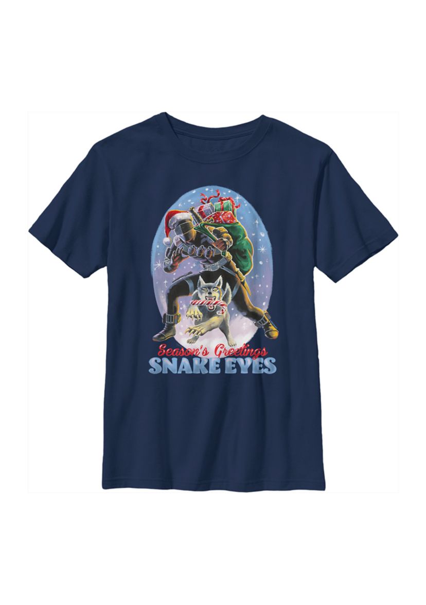 Boys 4-7 Snake Eyes Christmas Top