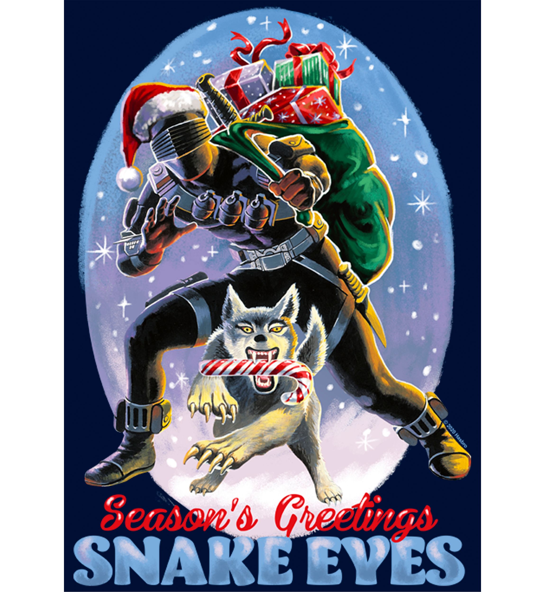 Boys 4-7 Snake Eyes Christmas Top