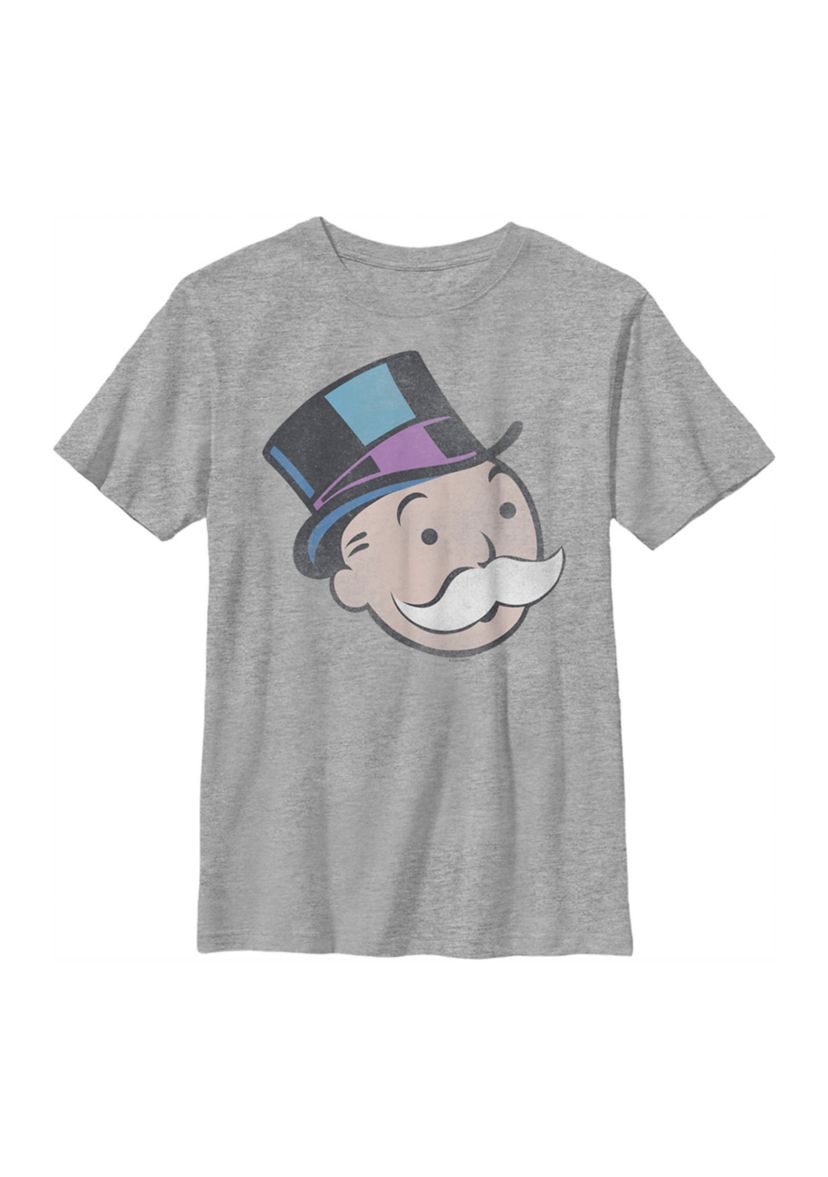 Boys 4-7 Moneybags Big Face Distressed Graphic T-Shirt