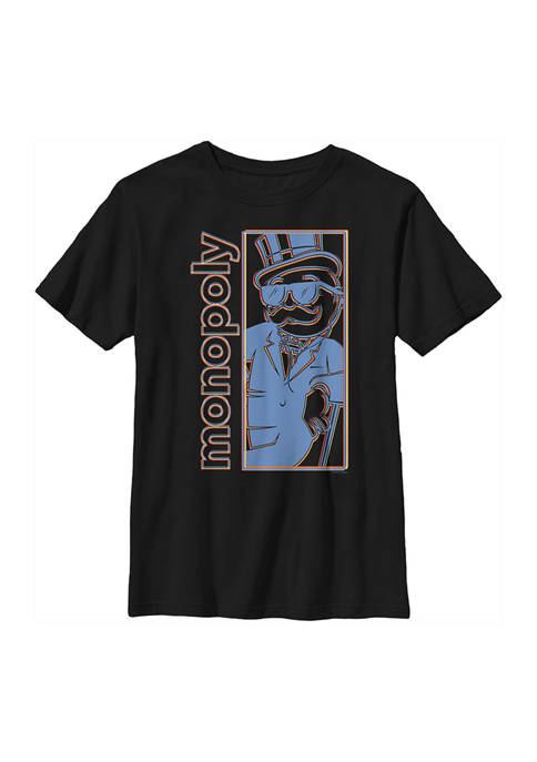 Monopoly Boys 4-7 Colors Graphic T-Shirt