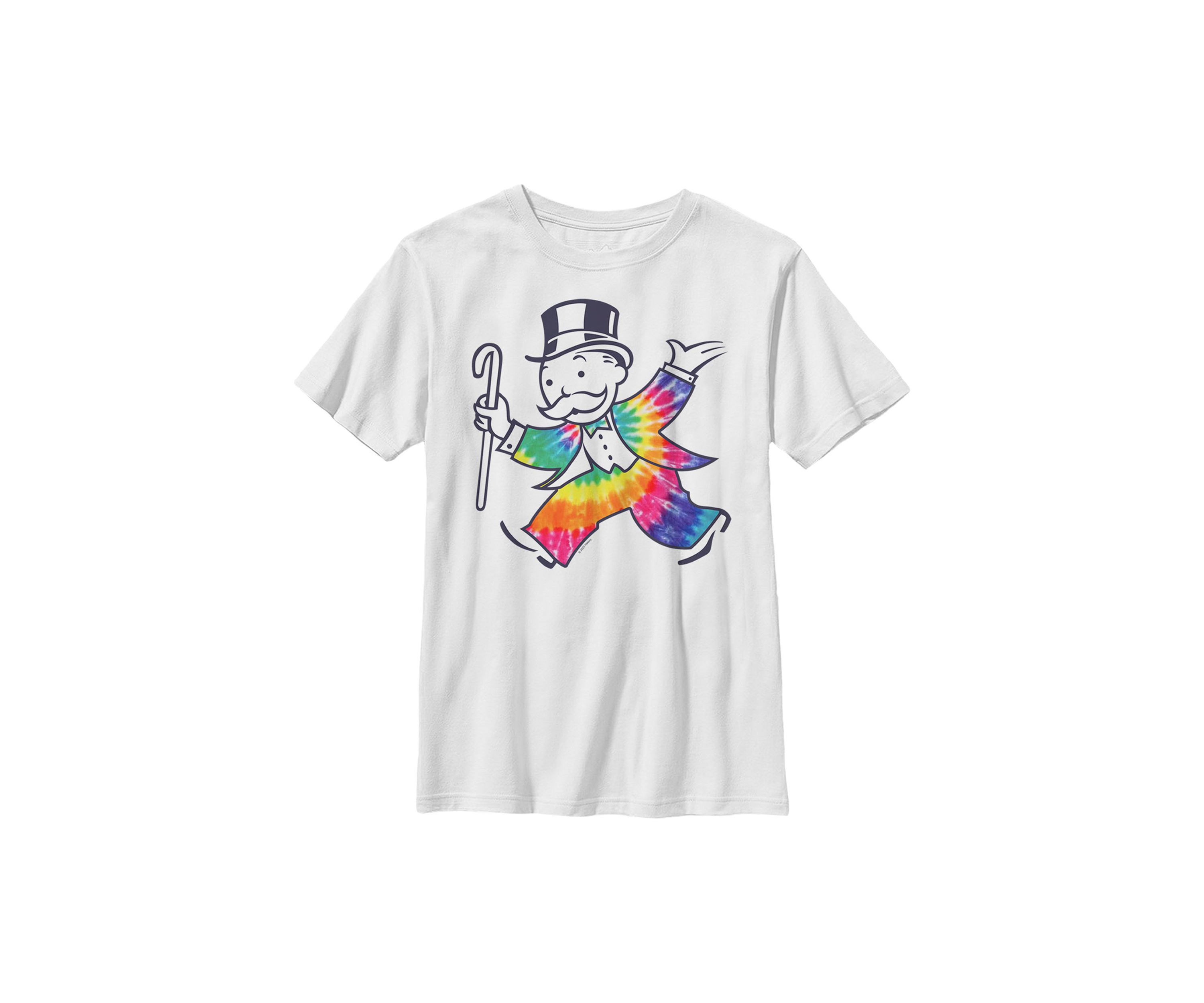 Boys 4-7 Tie Dye Fill Mascot Graphic T-Shirt
