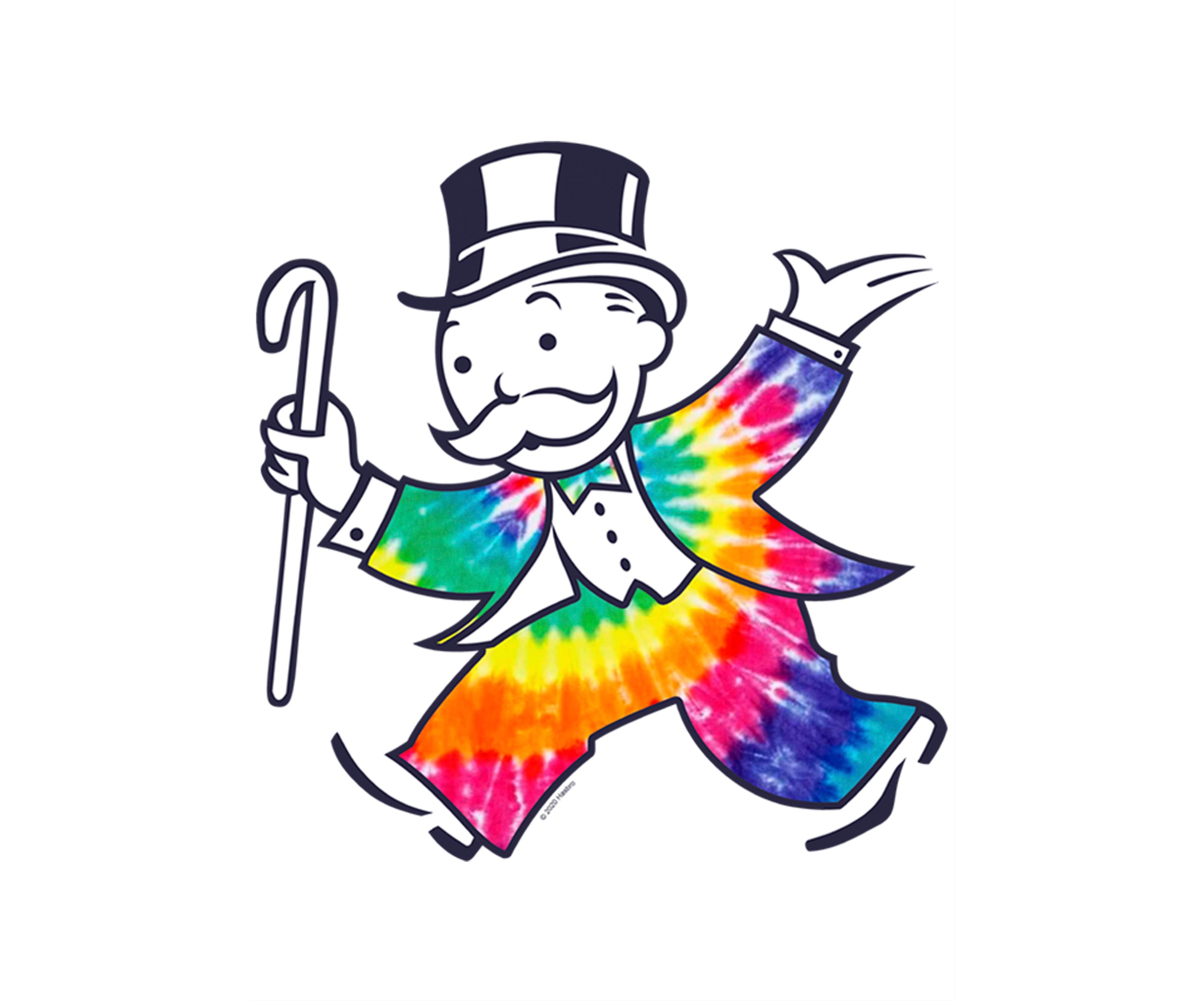 Boys 4-7 Tie Dye Fill Mascot Graphic T-Shirt