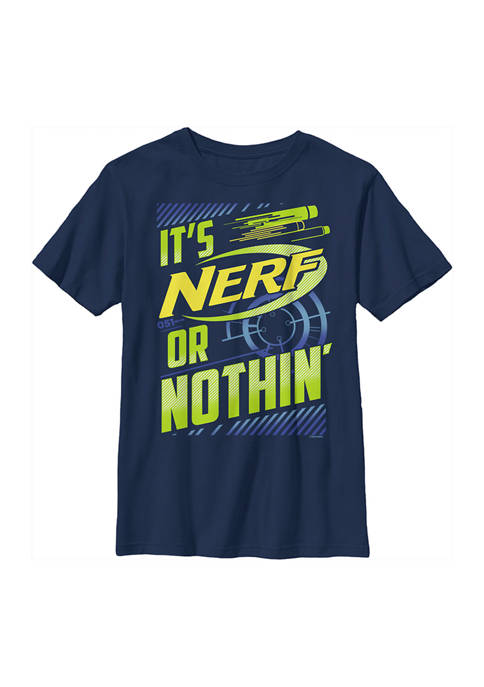 Nerf Boys 4-7 or Nuthin Graphic T-Shirt