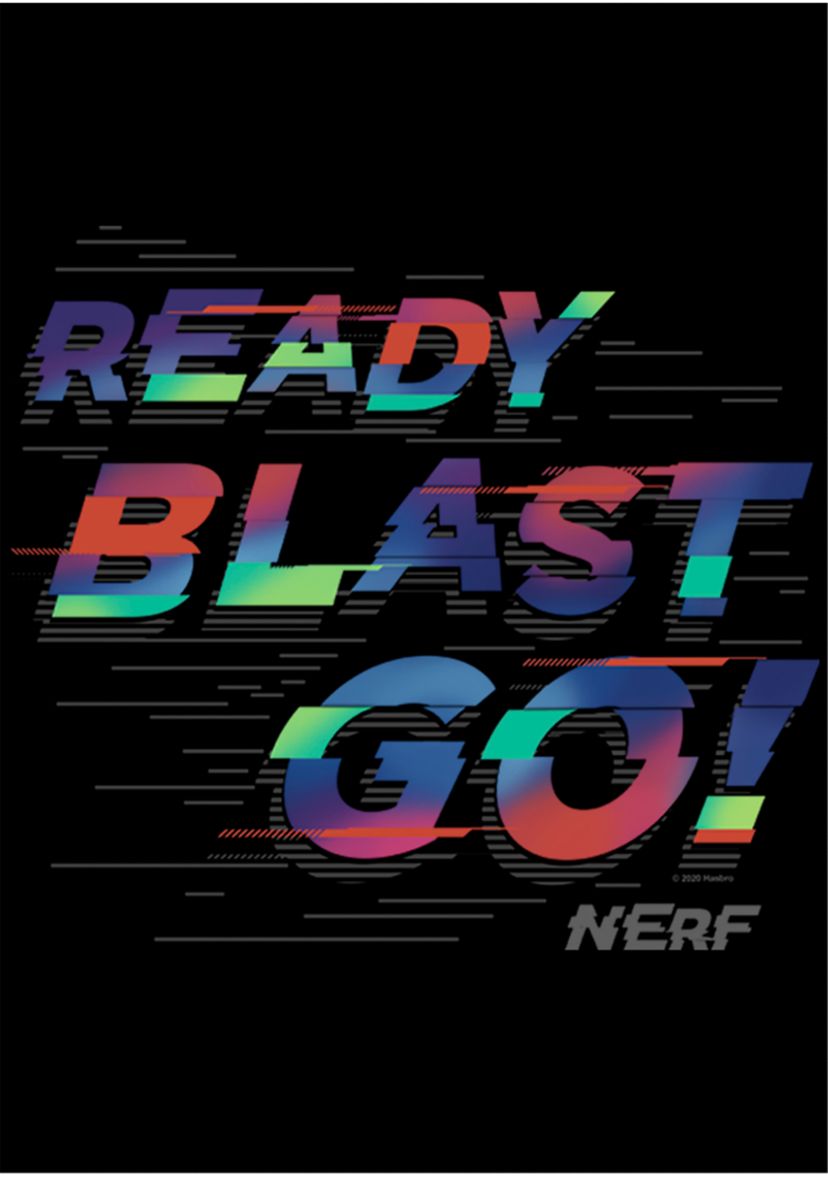 Boys 4-7  Ready Blast Go Graphic T-Shirt