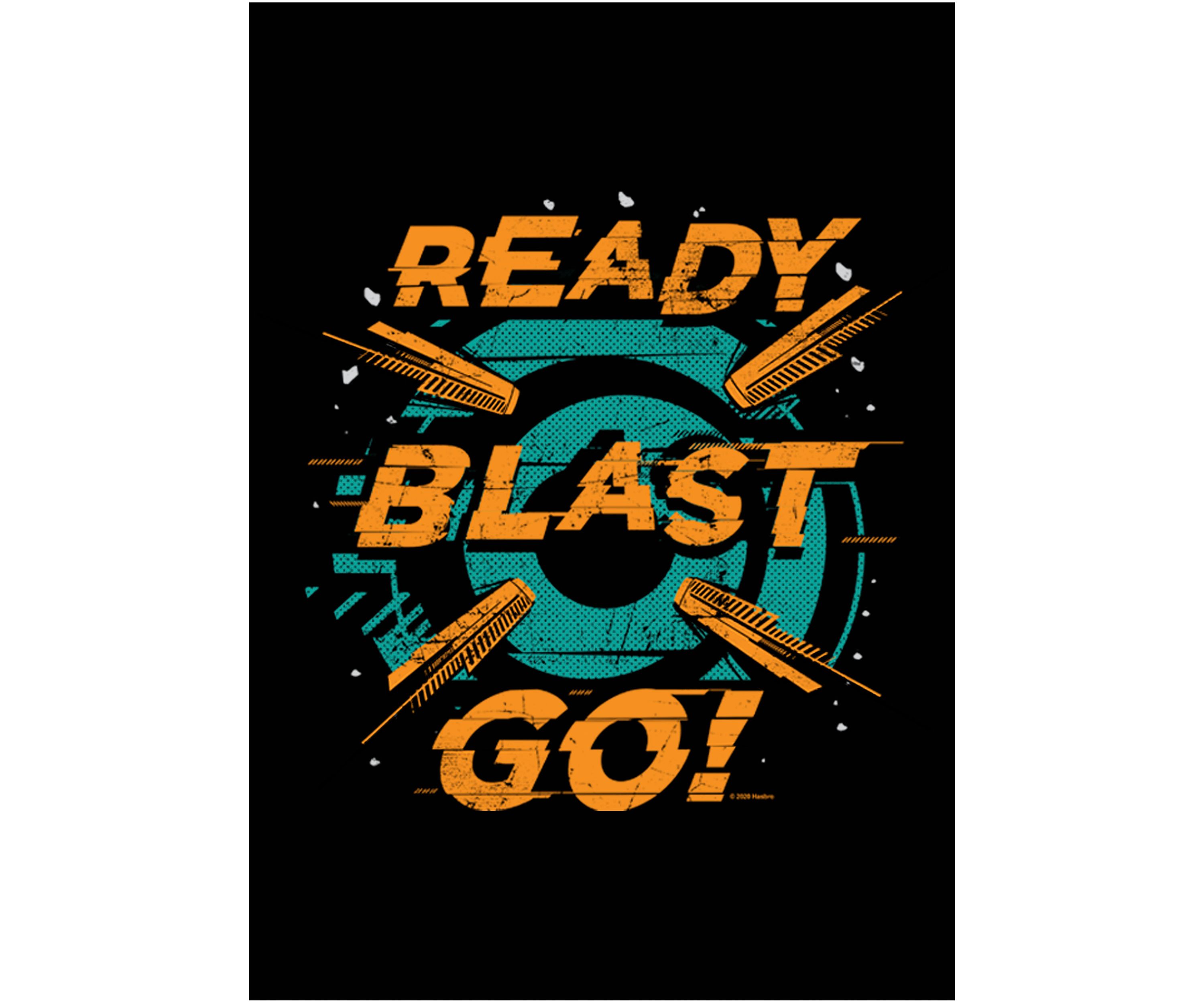 Boys 4-7  Ready Blast Go Graphic T-Shirt