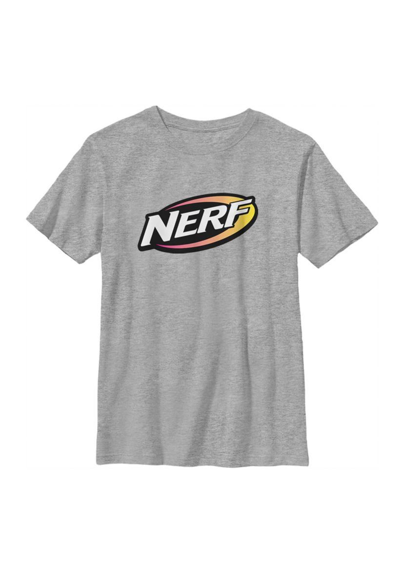 Boys 4-7  Orange and Red Graphic T-Shirt