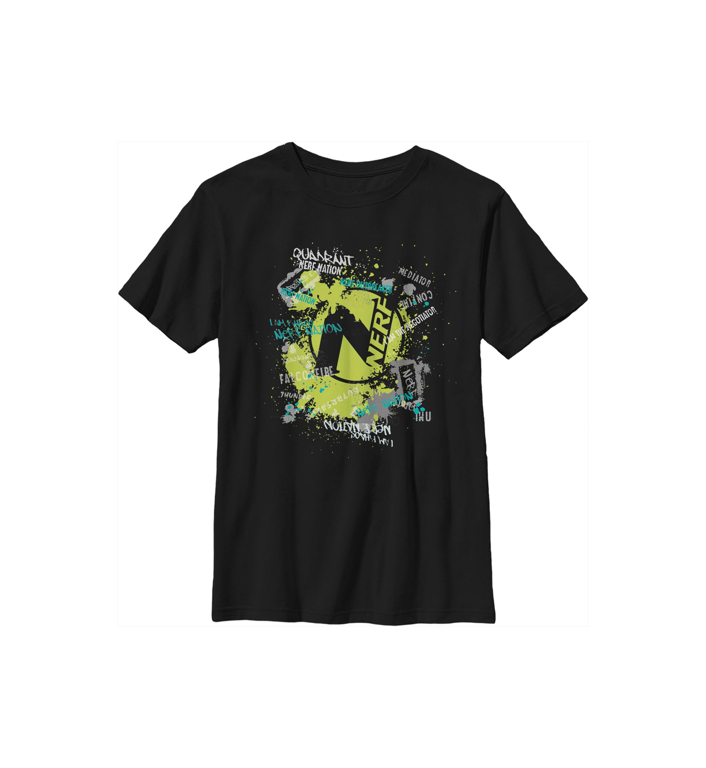 Boys 4-7  Nerf Graffiti Graphic T-Shirt