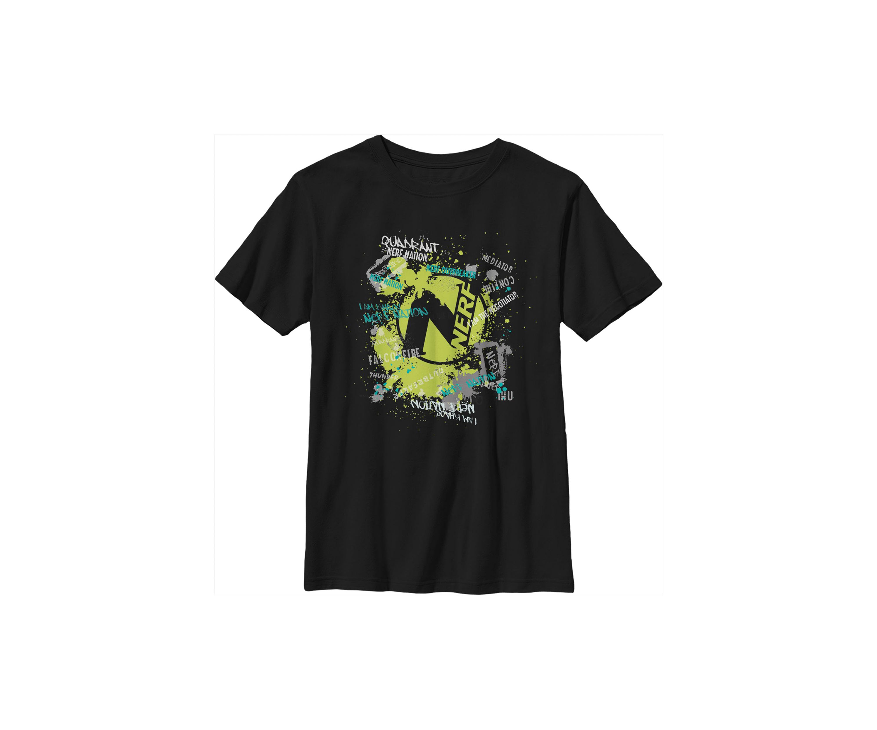 Boys 4-7  Nerf Graffiti Graphic T-Shirt