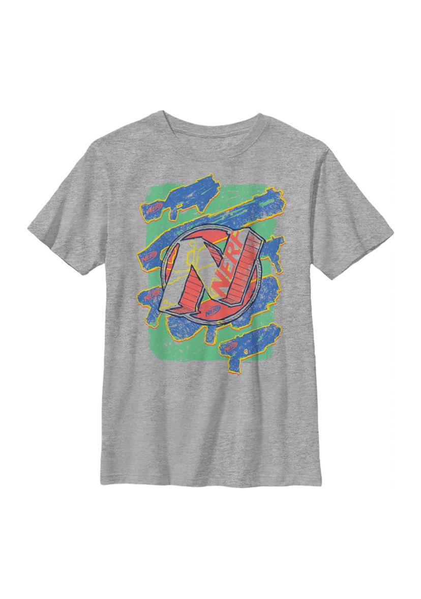 Boys 4-7 Sribble Graphic T-Shirt