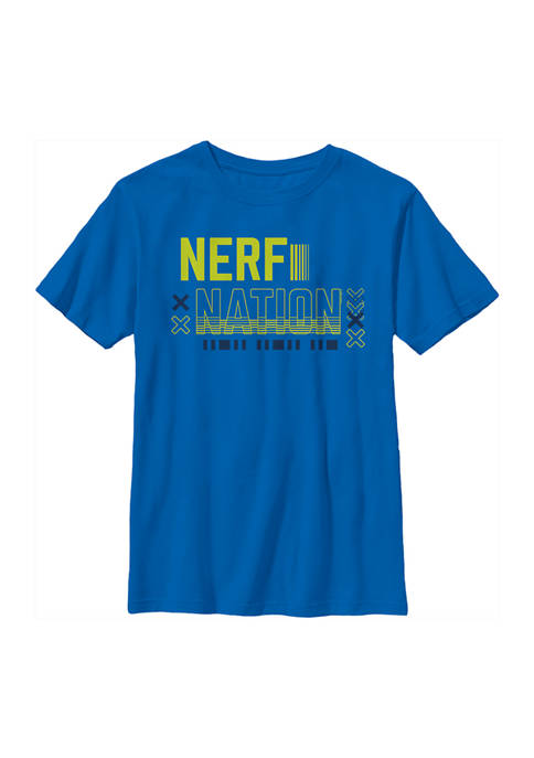 Nerf Boys 4-7 Super y Graphic T-Shirt