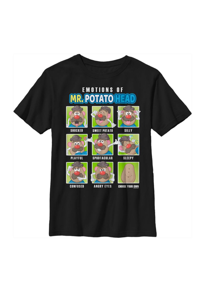 Boys 4-7  Expression Boxes Graphic T-Shirt