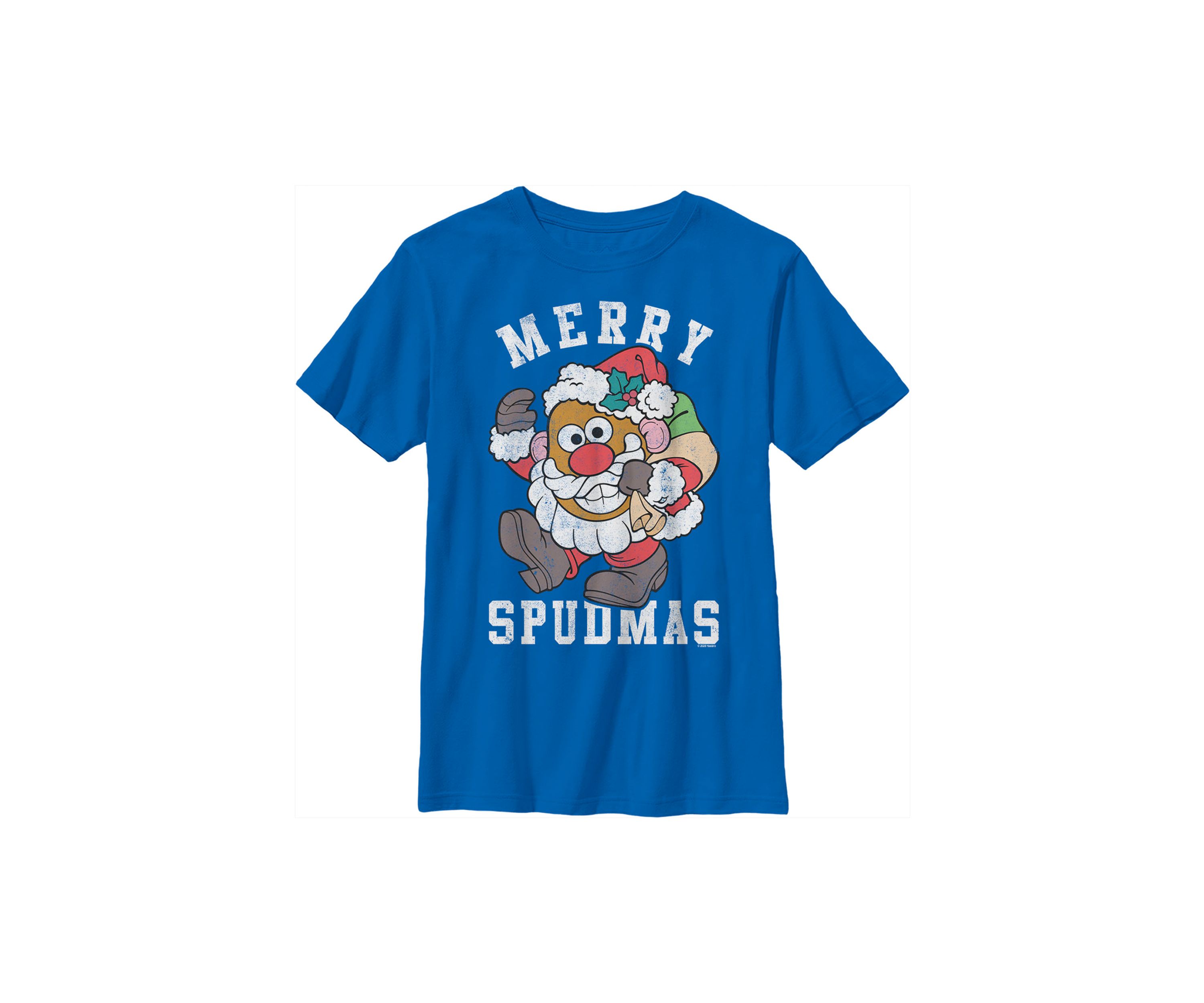 Boys 4-7 Santa Potato Top