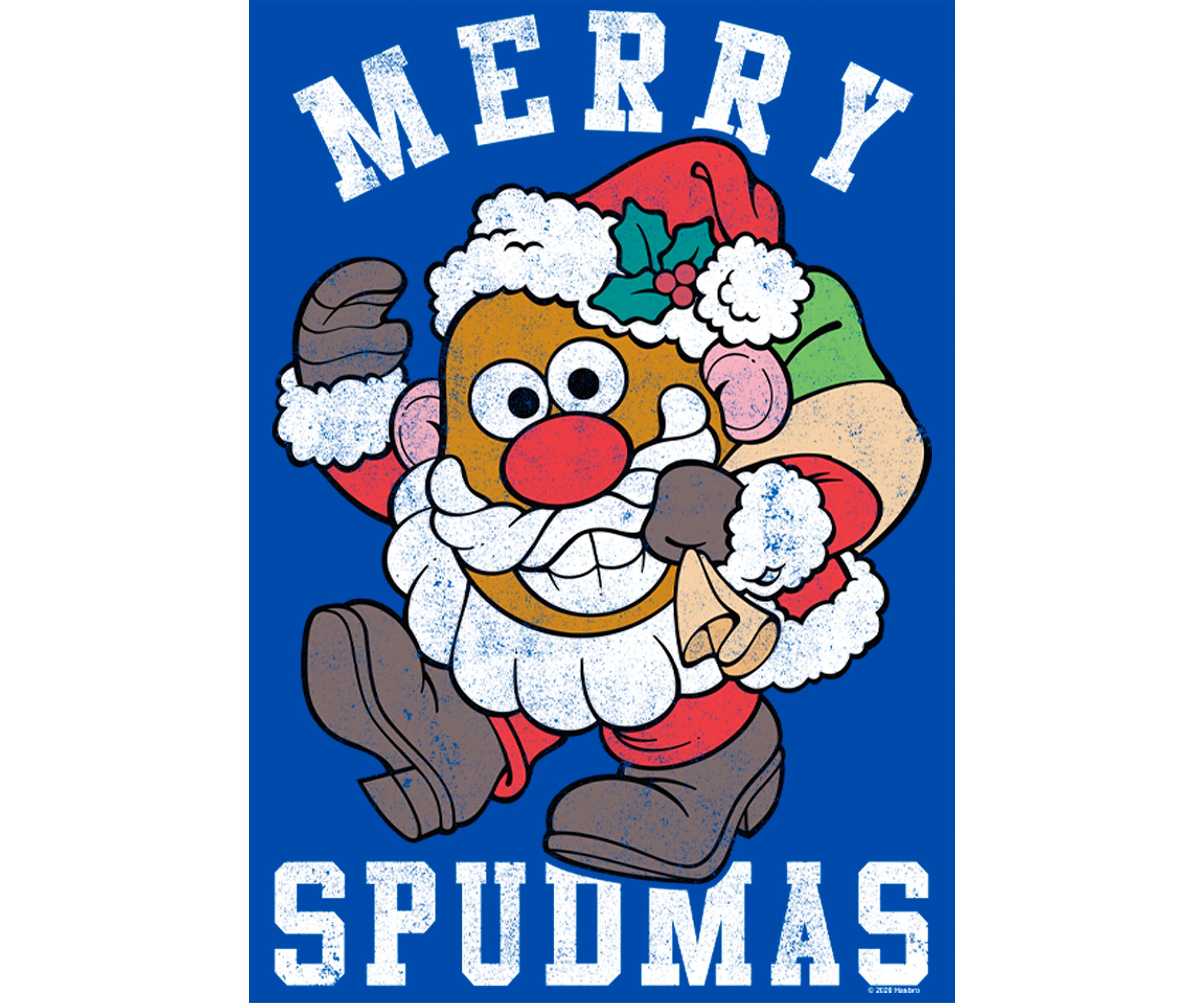 Boys 4-7 Santa Potato Top