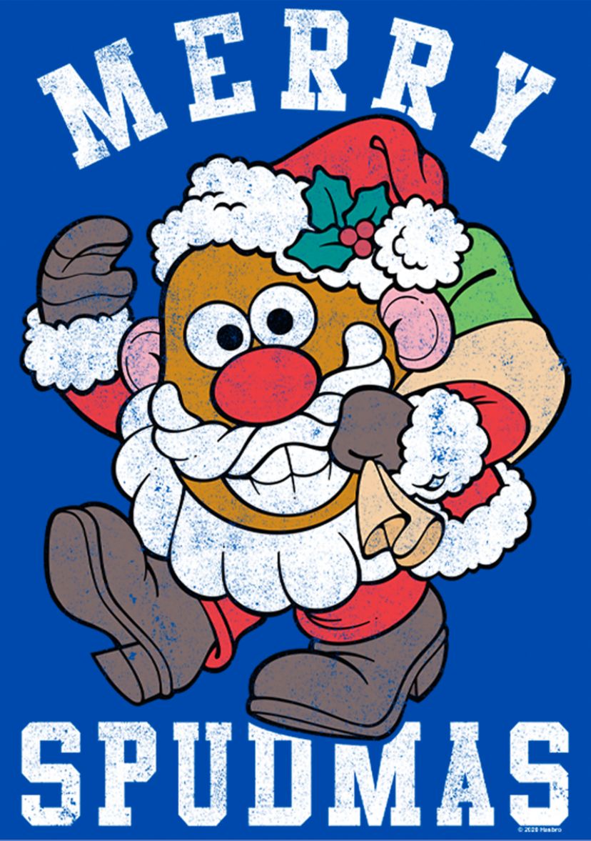 Boys 4-7 Santa Potato Top