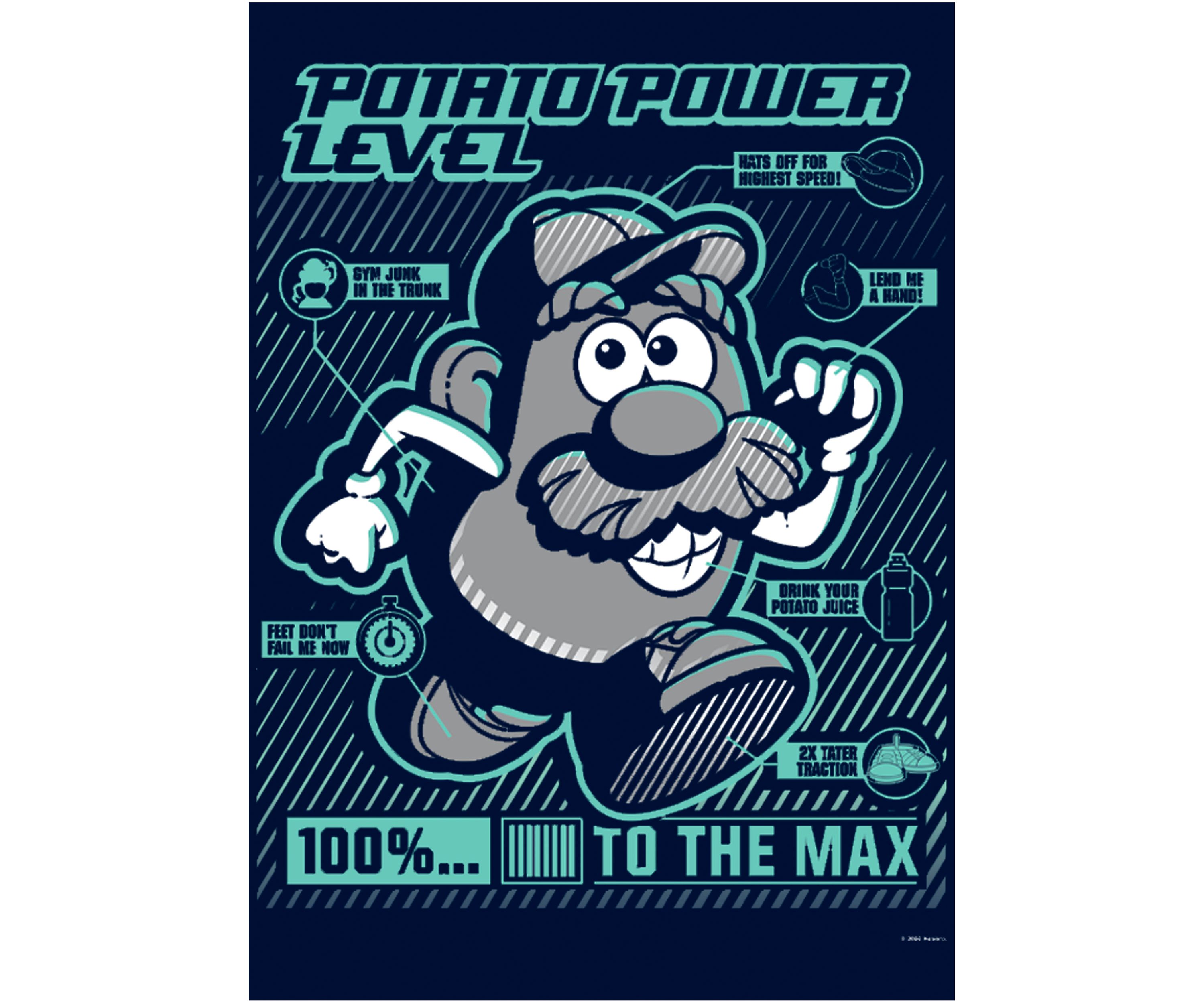 Boys 8-20  Power Level Graphic T-Shirt