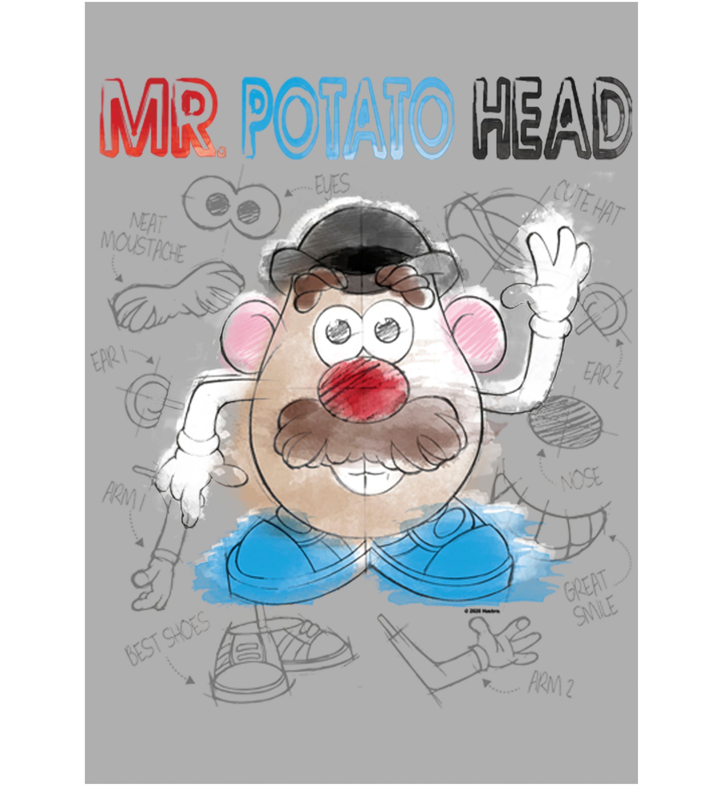 Boys 8-20  Potato Pieces Graphic T-Shirt