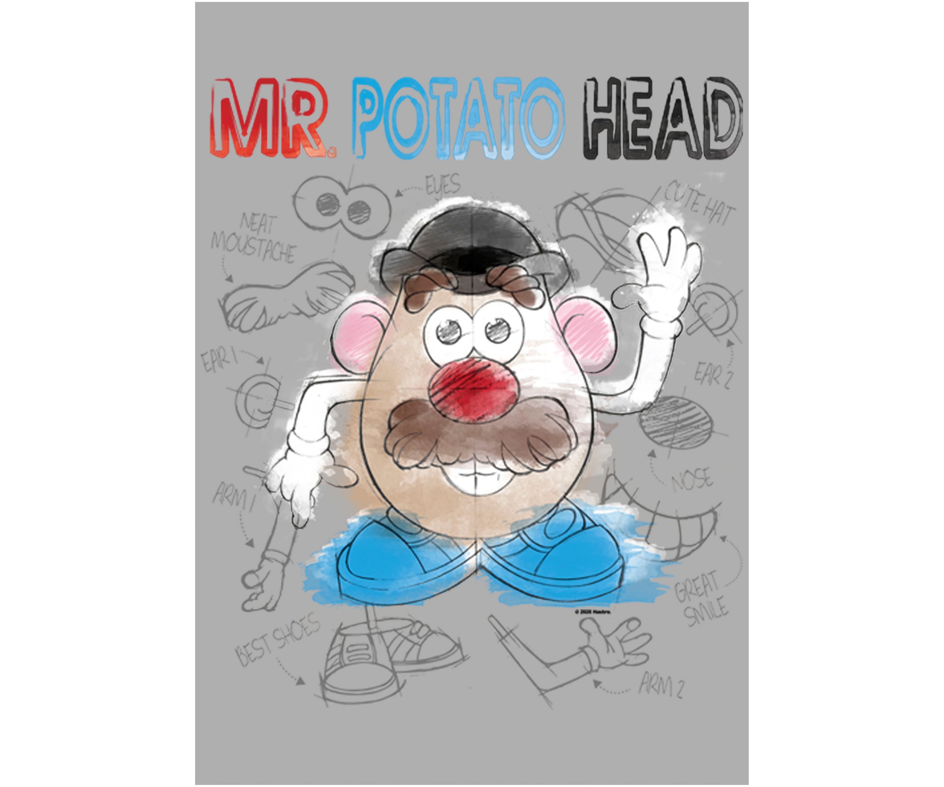 Boys 8-20  Potato Pieces Graphic T-Shirt