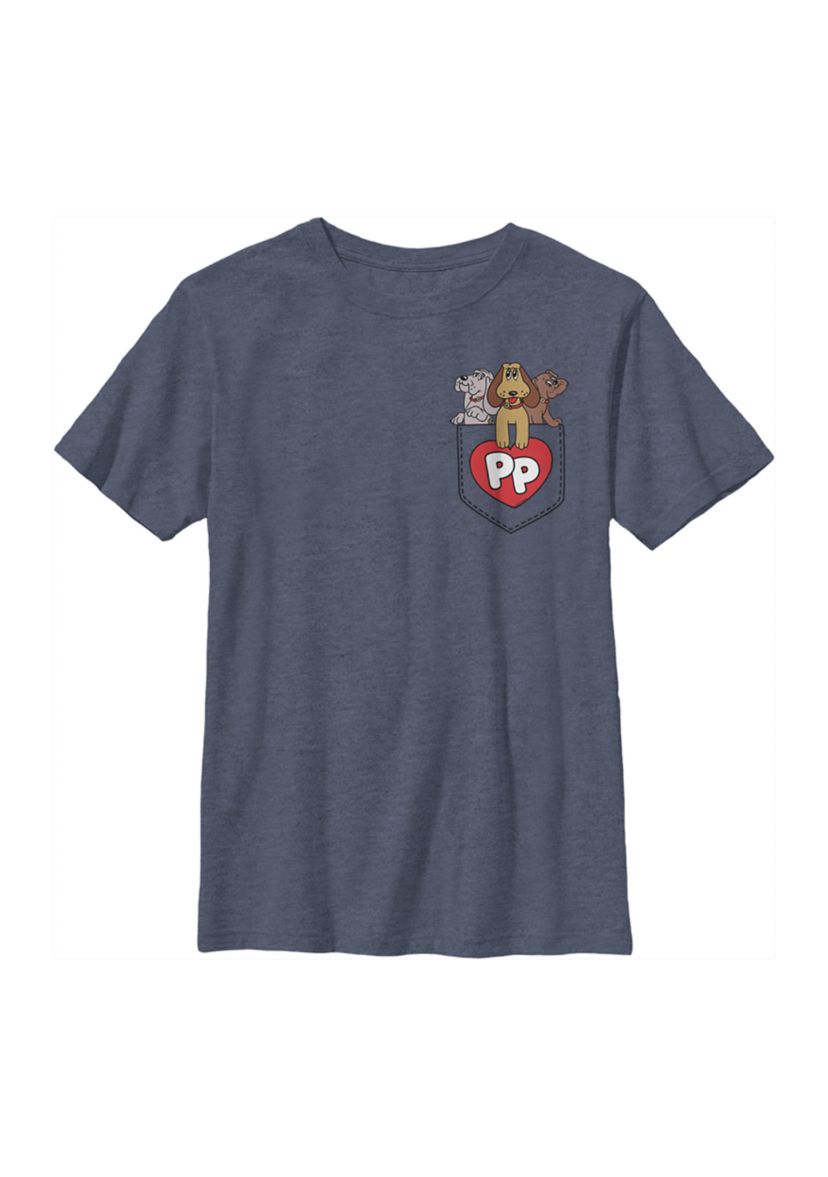 Boys 4-7  Puppy Pocket Graphic T-Shirt