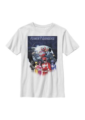 Power Rangers Boys 4-7 World Poster Graphic T-Shirt
