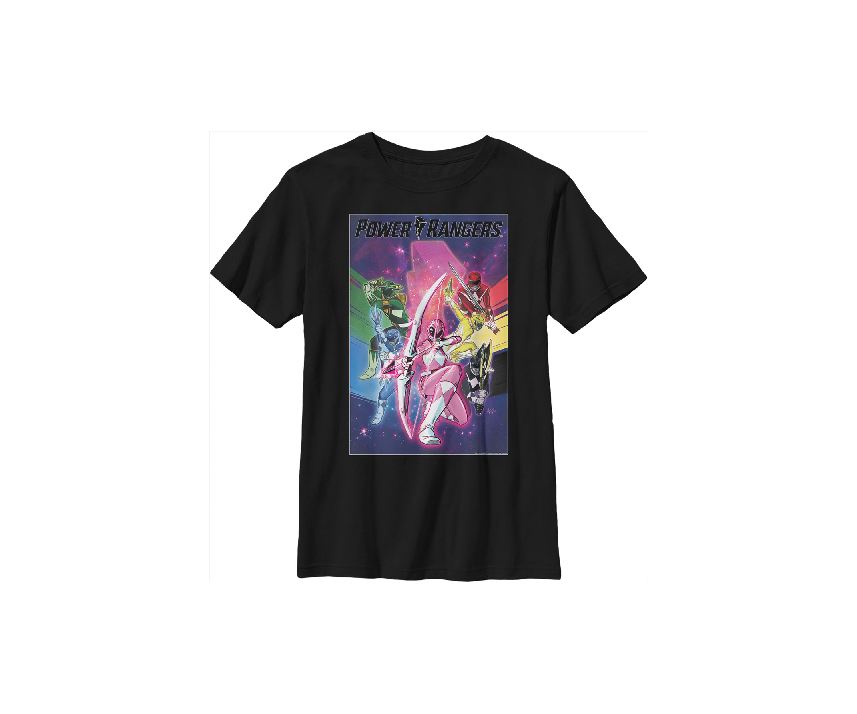 Boys 4-7  Colorful Poster Graphic T-Shirt