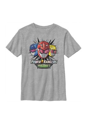 Power Rangers Boys 4-7 Beast Morphers Helmets Graphic T-Shirt