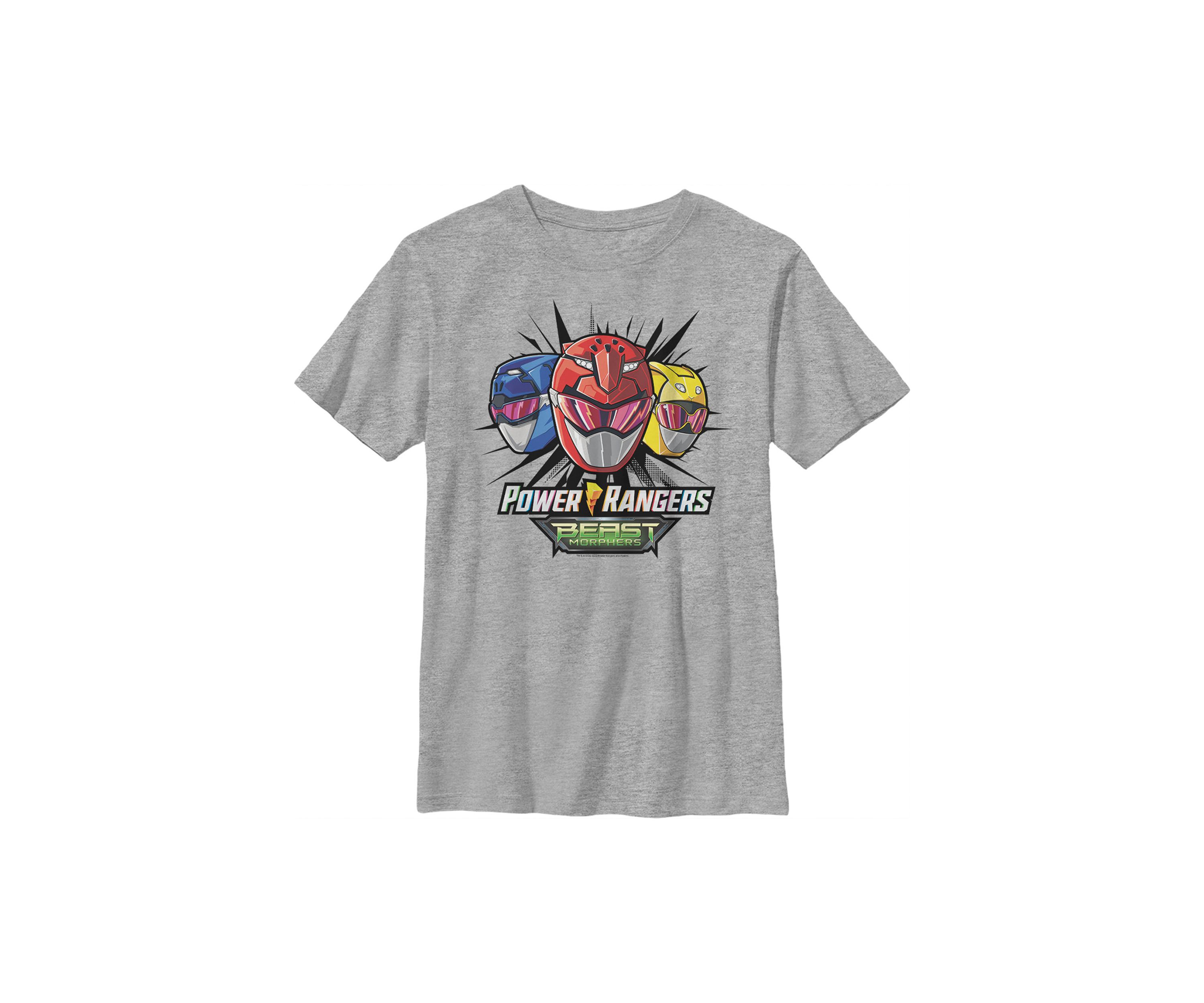 Boys 4-7 Beast Morphers Helmets Graphic T-Shirt