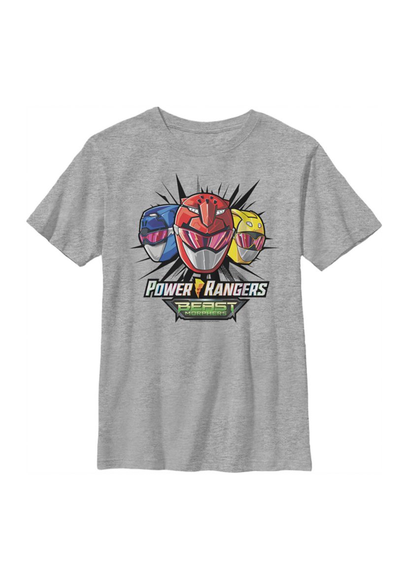 Boys 4-7 Beast Morphers Helmets Graphic T-Shirt