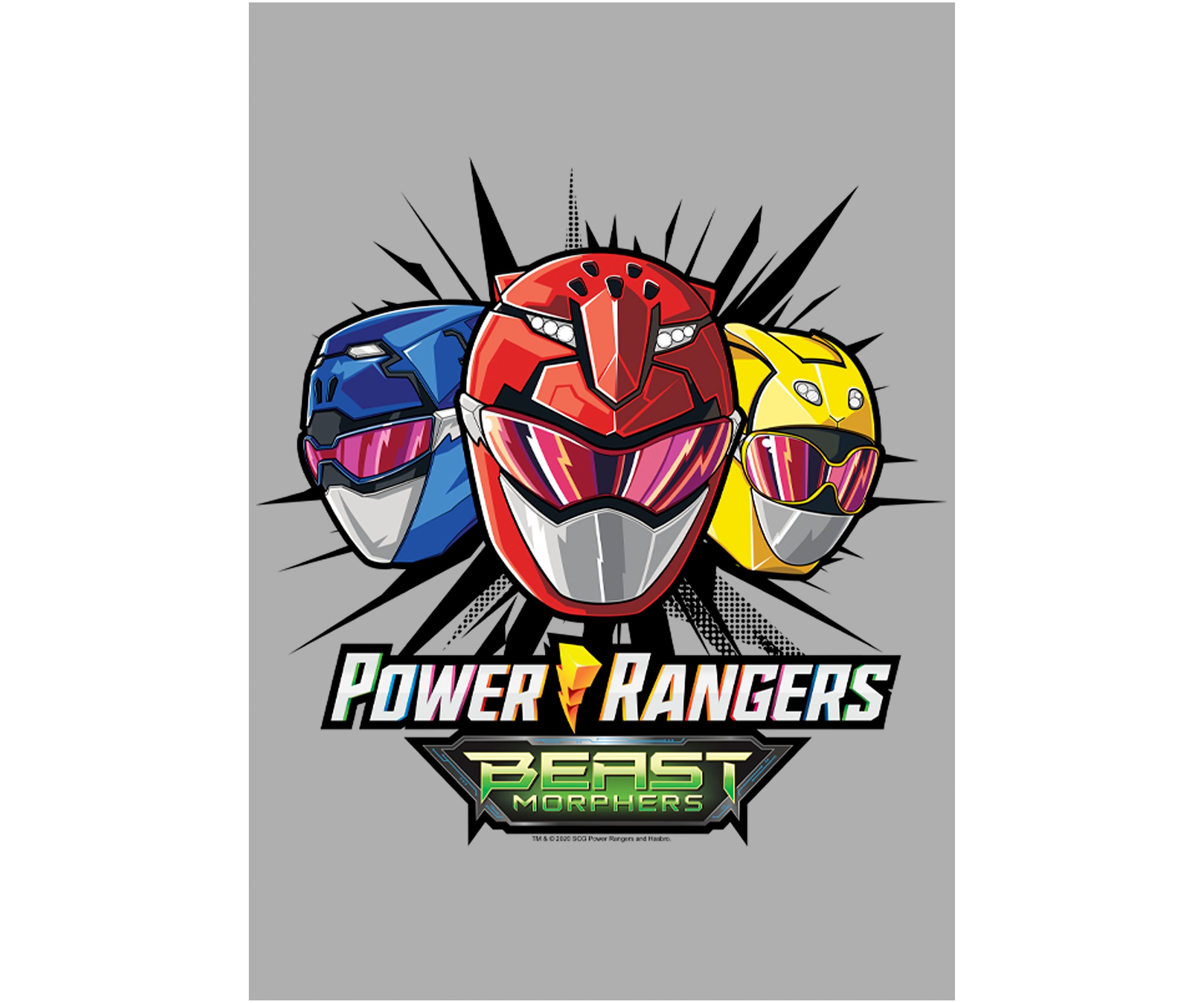 Boys 4-7 Beast Morphers Helmets Graphic T-Shirt