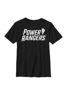 Power Rangers Boys 4-7 Flat Power Logo Graphic T-Shirt