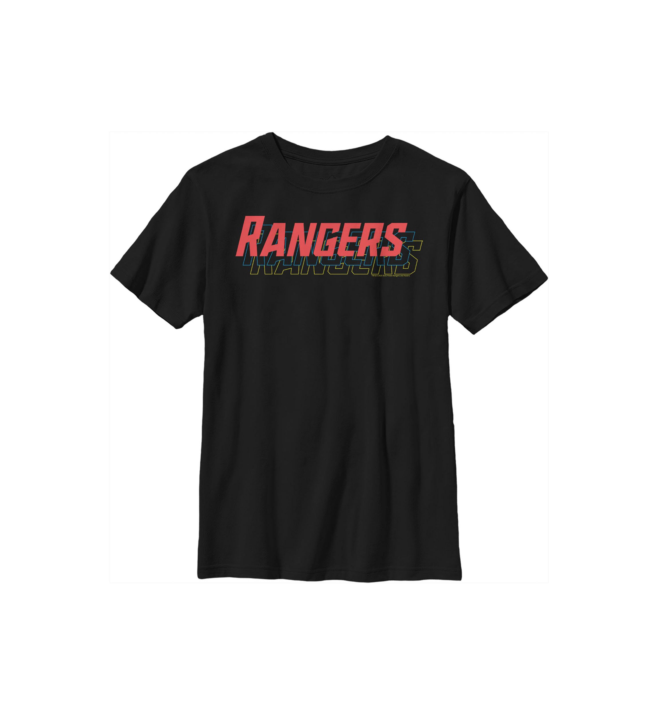 Boys 4-7  Rangers Stack Graphic T-Shirt