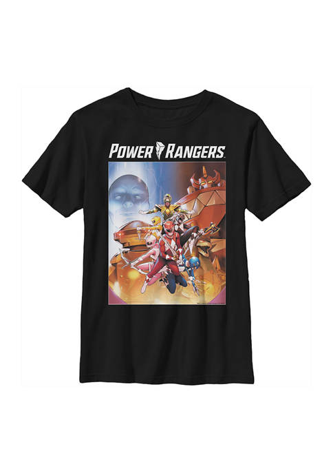 Power Rangers Boys 4-7 Poster Graphic T-Shirt