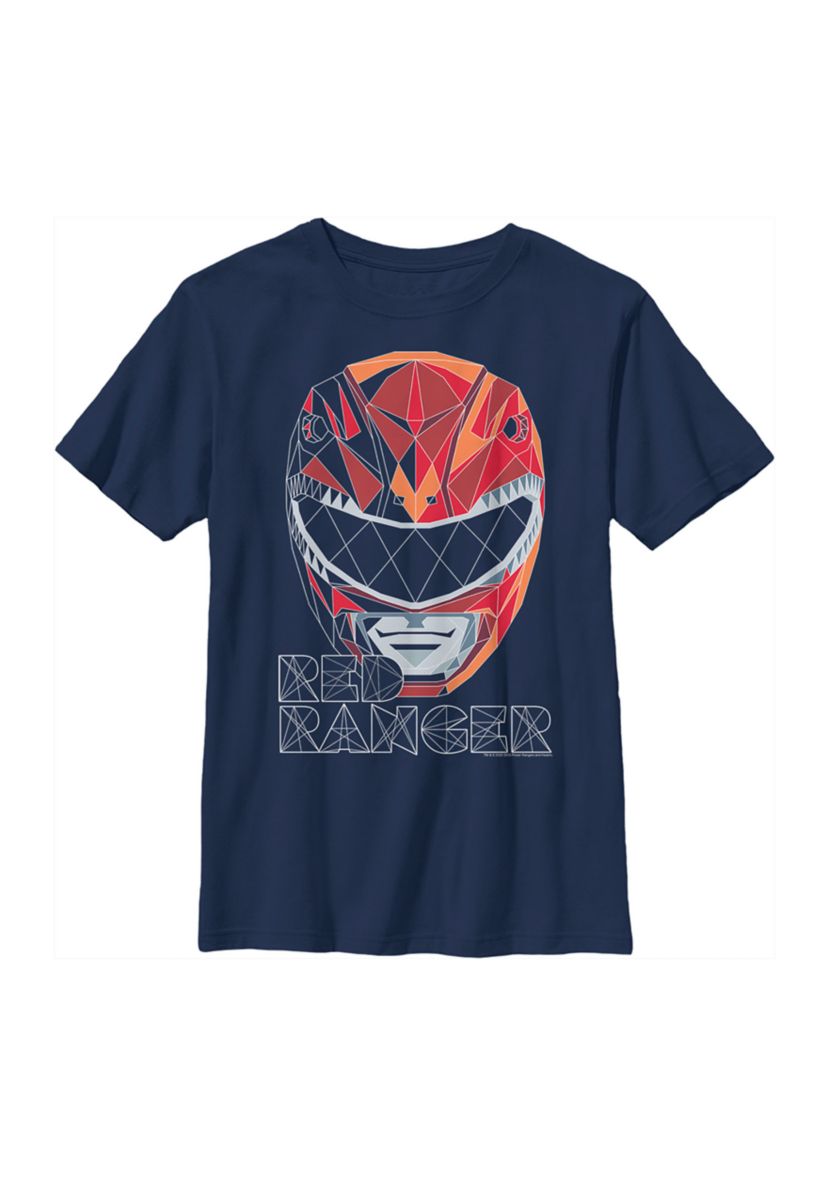 Boys 4-7  Red Ranger Poly Graphic T-Shirt